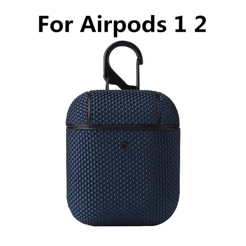 Premium AirPod 1st & 2nd Generation Protective Case - Soft Textile Cover with Precise Cutouts for Charging | Perfect for Gym, Travel & Everyday Use