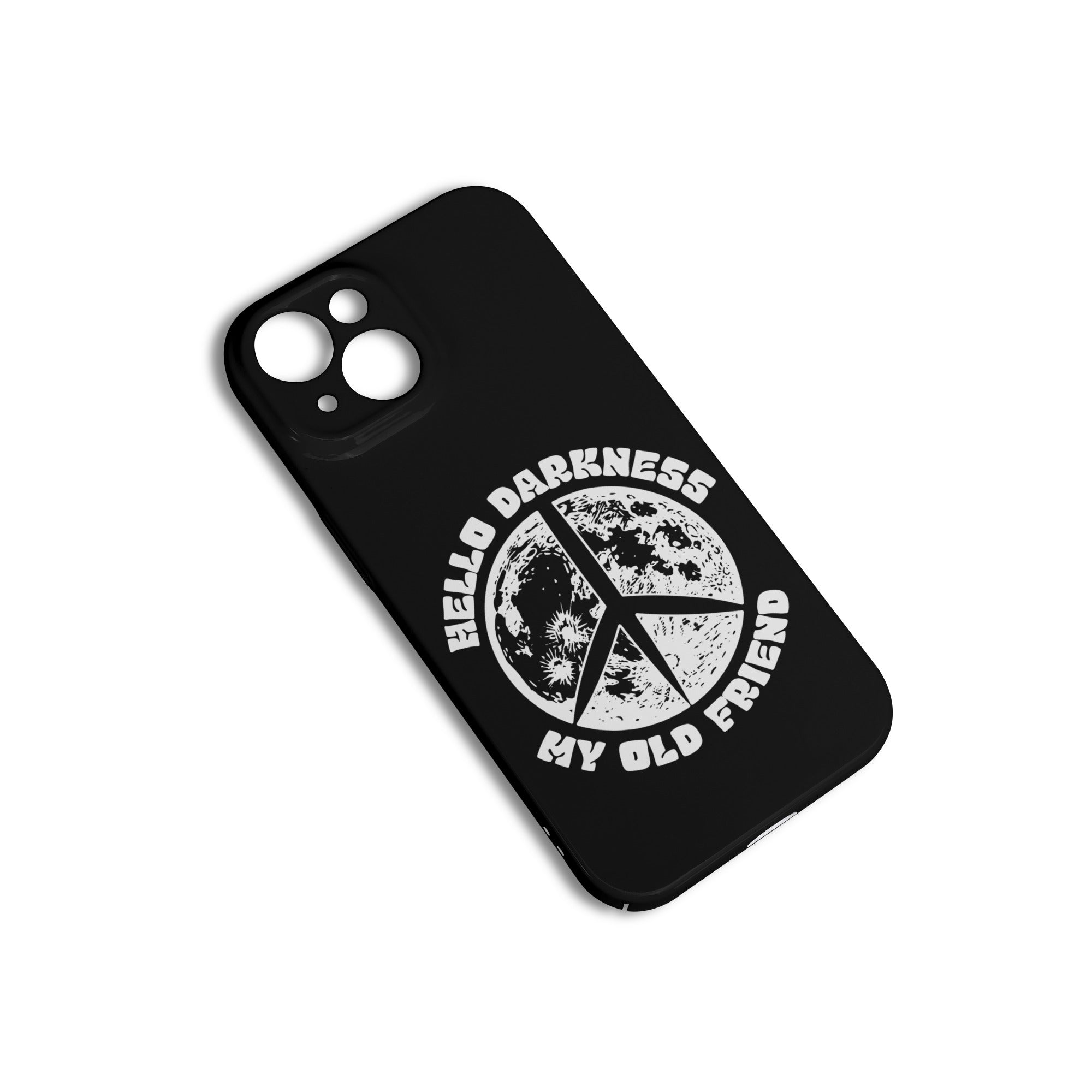 Premium Hello Darkness iPhone 15 Case - Shockproof & Slim Protective Cover for iPhone 15 (6.1