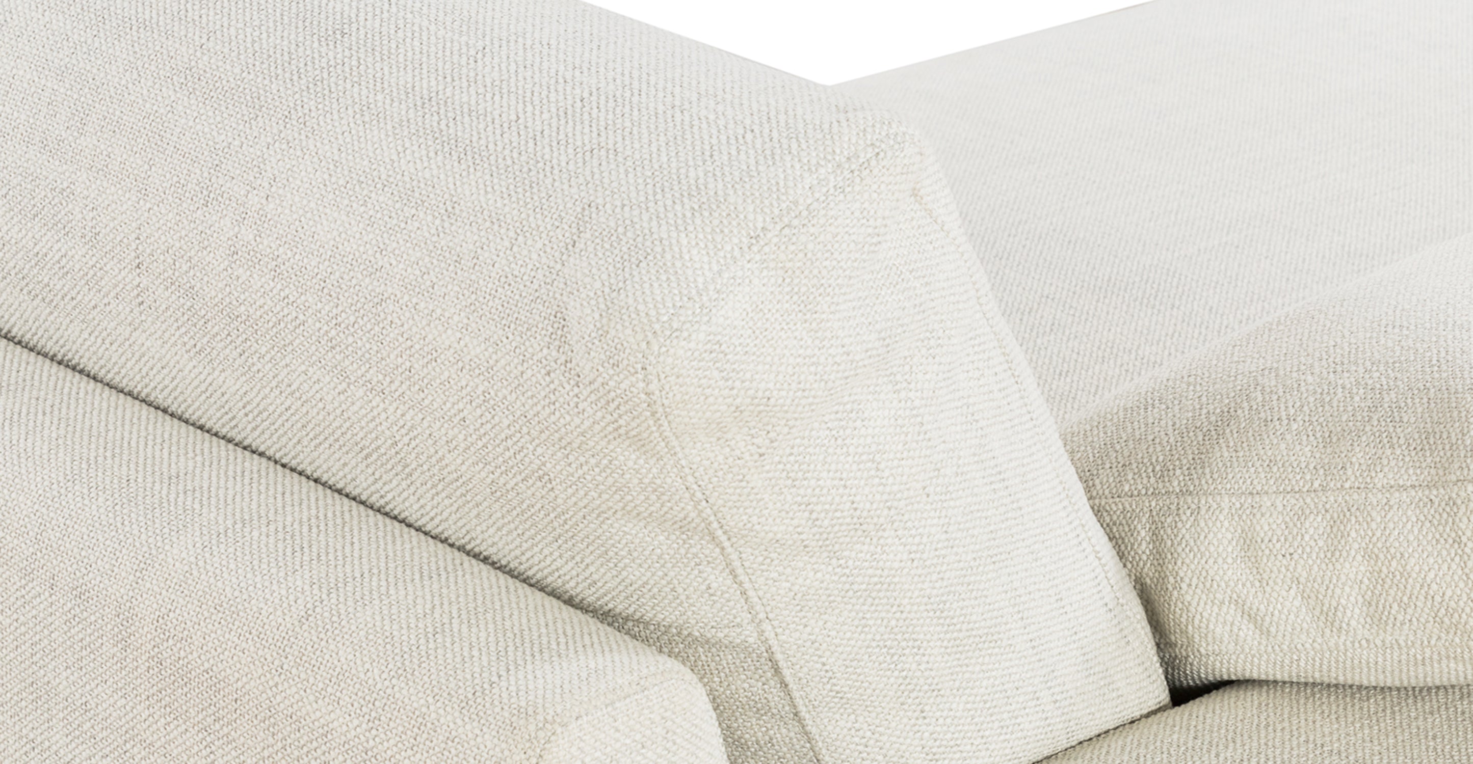 Malaga Left Facing Sectional Sofa - Modern L-Shaped Couch for Living Room, Family Room & Home Theater | Comfortable Fabric Upholstery with Reversible Chaise