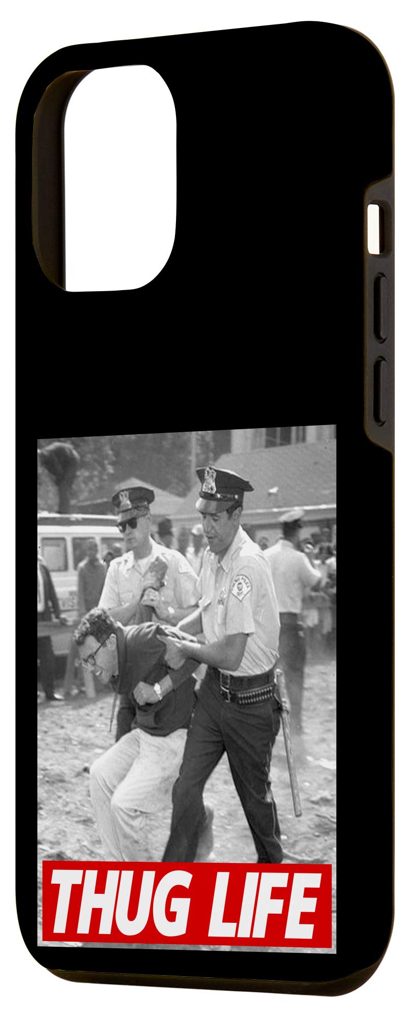 iPhone 12 Pro Max Case - Bernie Sanders Protest Arrest Design - Liberal Democrat Activist Gift - Perfect for Political Supporters & Social Justice Advocates