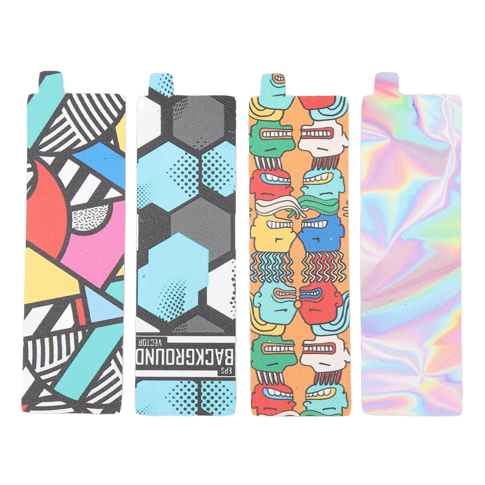 Portable Handheld Gimbal Stabilizer with Colorful Stickers - Clear Pattern Insert Decals for Camera Stabilizers, Vlogging, and Content Creation - Perfect for YouTube, TikTok, and Social Media Videos