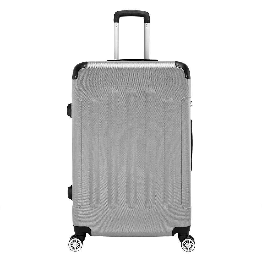 3 Piece Lightweight ABS Luggage Set with 360° Spinner Wheels - 20