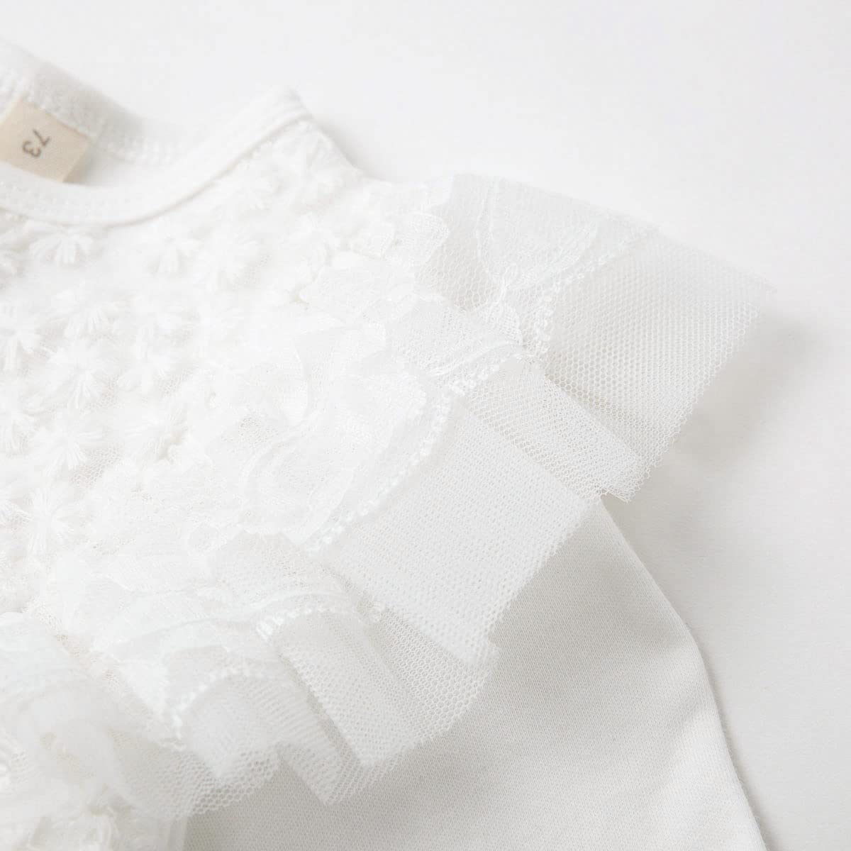 Curipeer Classic Baby Girl Christening Dress - Elegant Infant Baptism & Wedding Tulle Gown for Spring & Summer | Perfect for Church Ceremonies, First Communion & Special Occasions