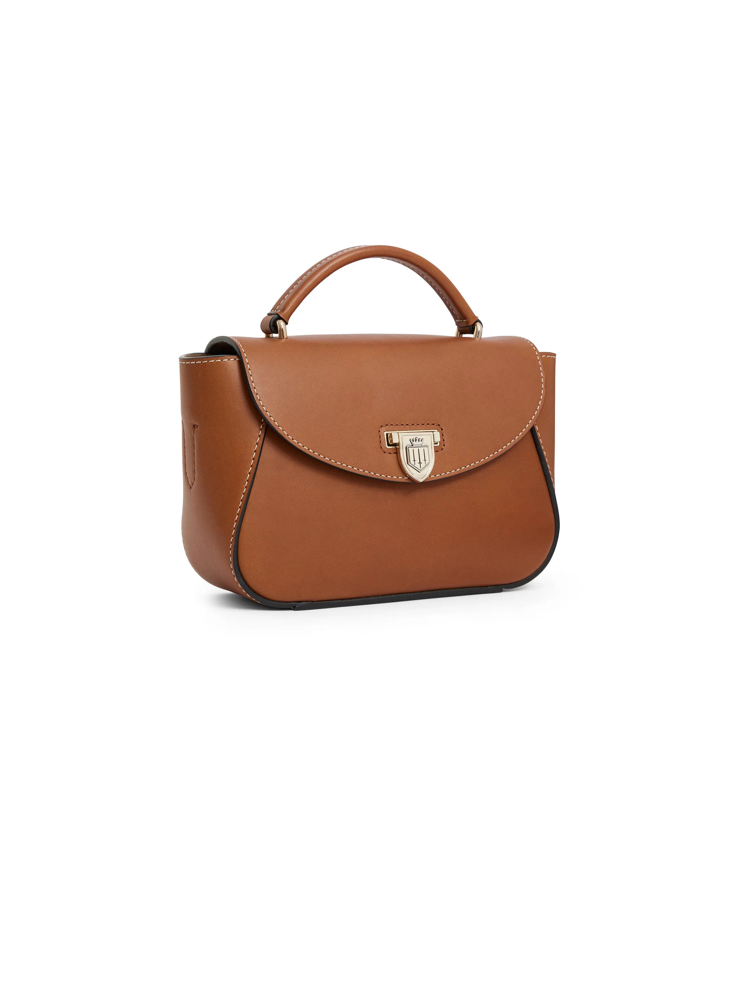 Blenheim Mini Handbag - Premium Tan Leather Crossbody Purse for Women | Perfect for Everyday Use, Date Night & Travel Accessories