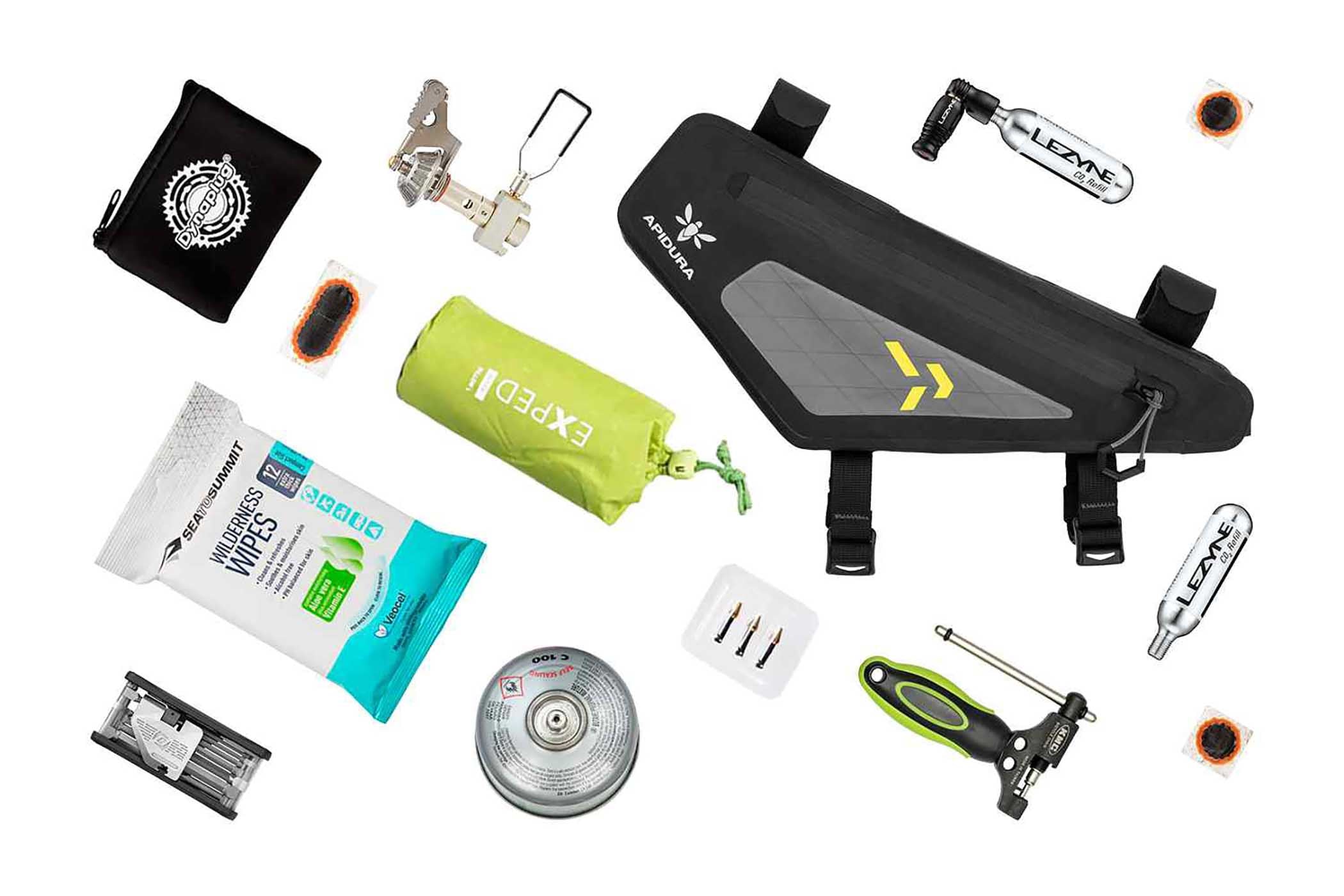 Apidura Backcountry Frame Pack - Waterproof Bike Bikepacking Bag for Mountain & Road Cycling - Perfect for Adventure Travel & Commuting