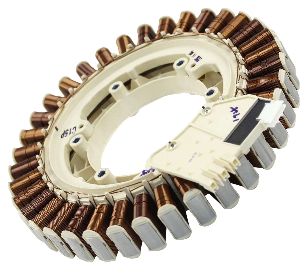 Original Samsung DC31-00111A Genuine OEM BLDC Washer Motor Stator Assembly - Replacement Part for Samsung Washing Machines - Perfect for Home Laundry Appliance Repair & Maintenance