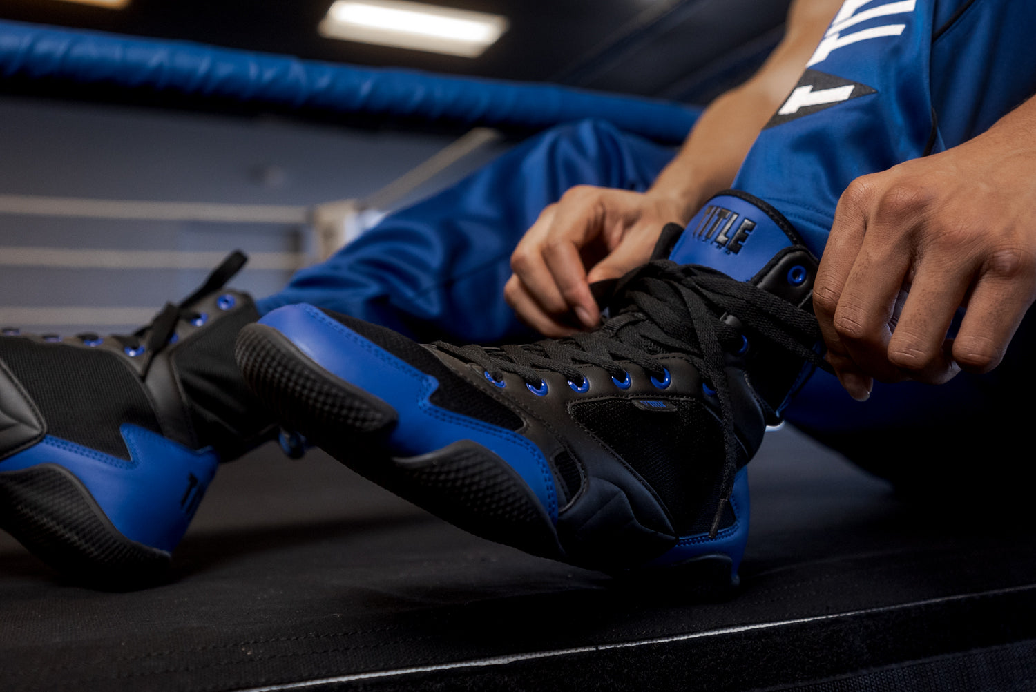 TITLE Boxing Charged Shoes - Lightweight Training Shoes for Boxing, MMA & Fitness - High-Performance Workout Sneakers for Men & Women - Perfect for Gym, Running & Combat Sports