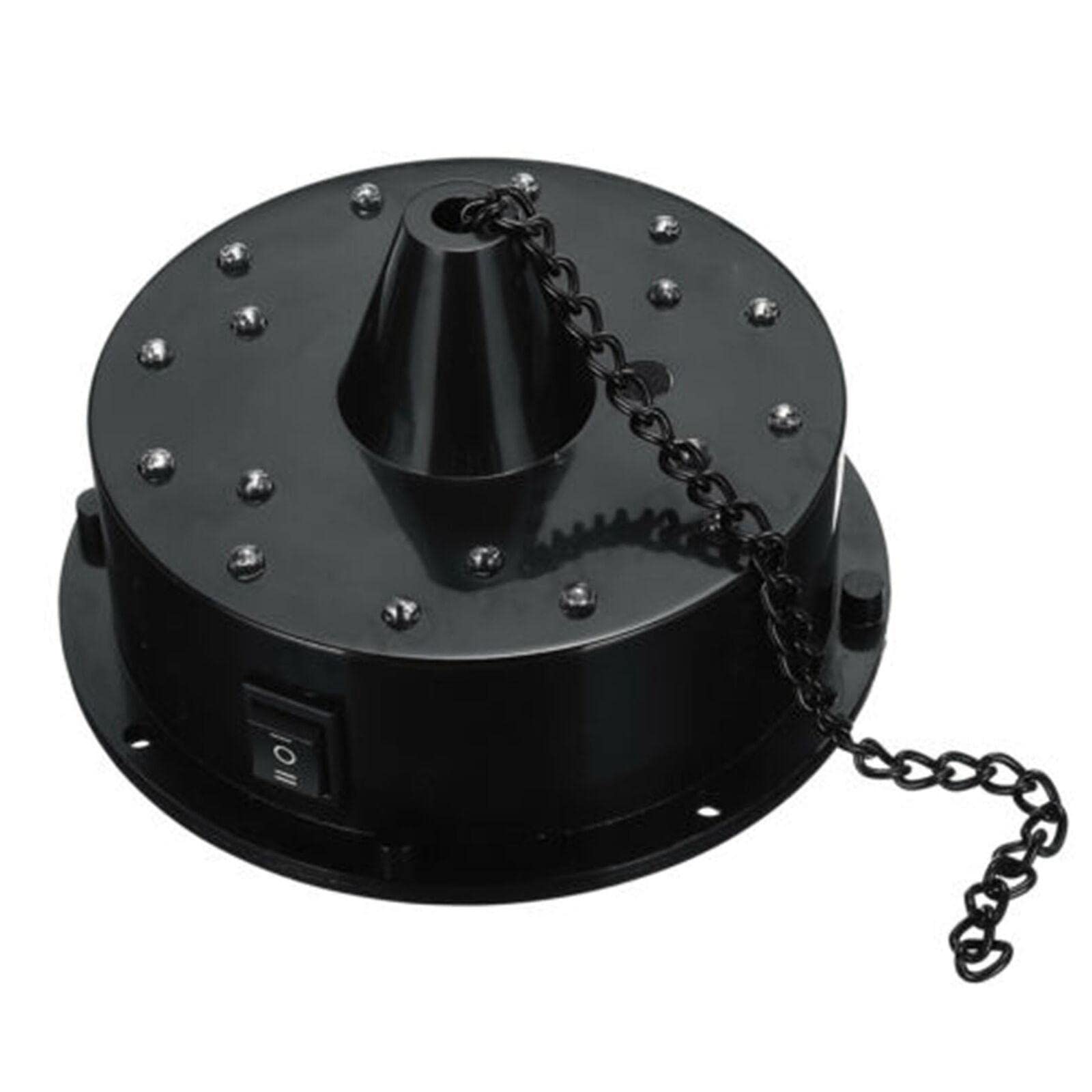 18 LED Sound-Activated Disco Ball with Rotating Glass Mirror - DJ Party Light for Nightclubs, Dance Floors & Home Dance Parties