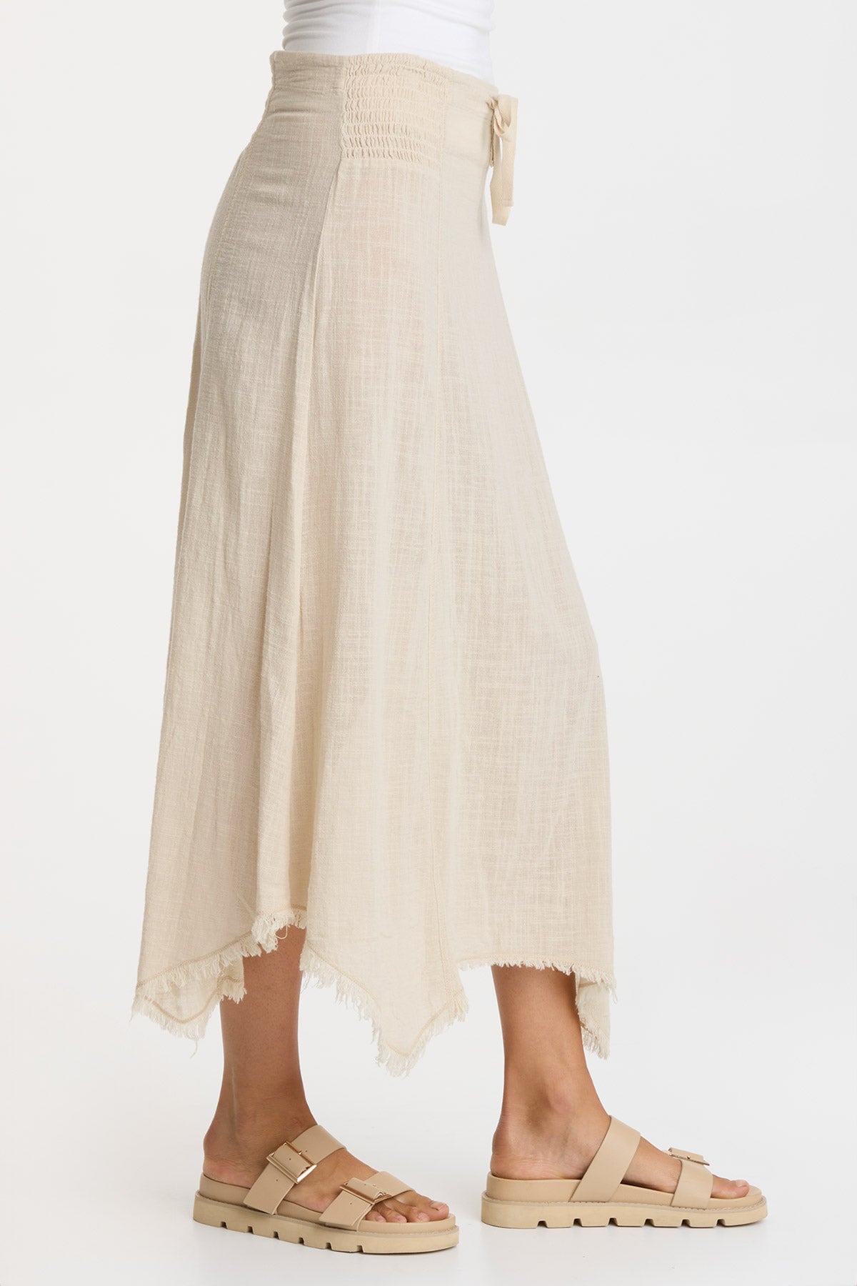 Zuri Gauze Skirt for Women - Lightweight & Flowy Boho Skirt - Perfect for Summer, Beach, and Casual Outings