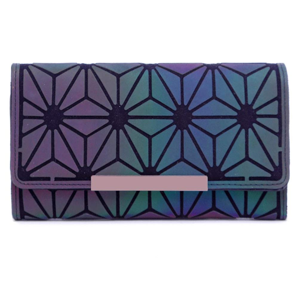 Holographic Reflective Tote Bag for Women - Geometric Crossbody Purse for Party & Night Out