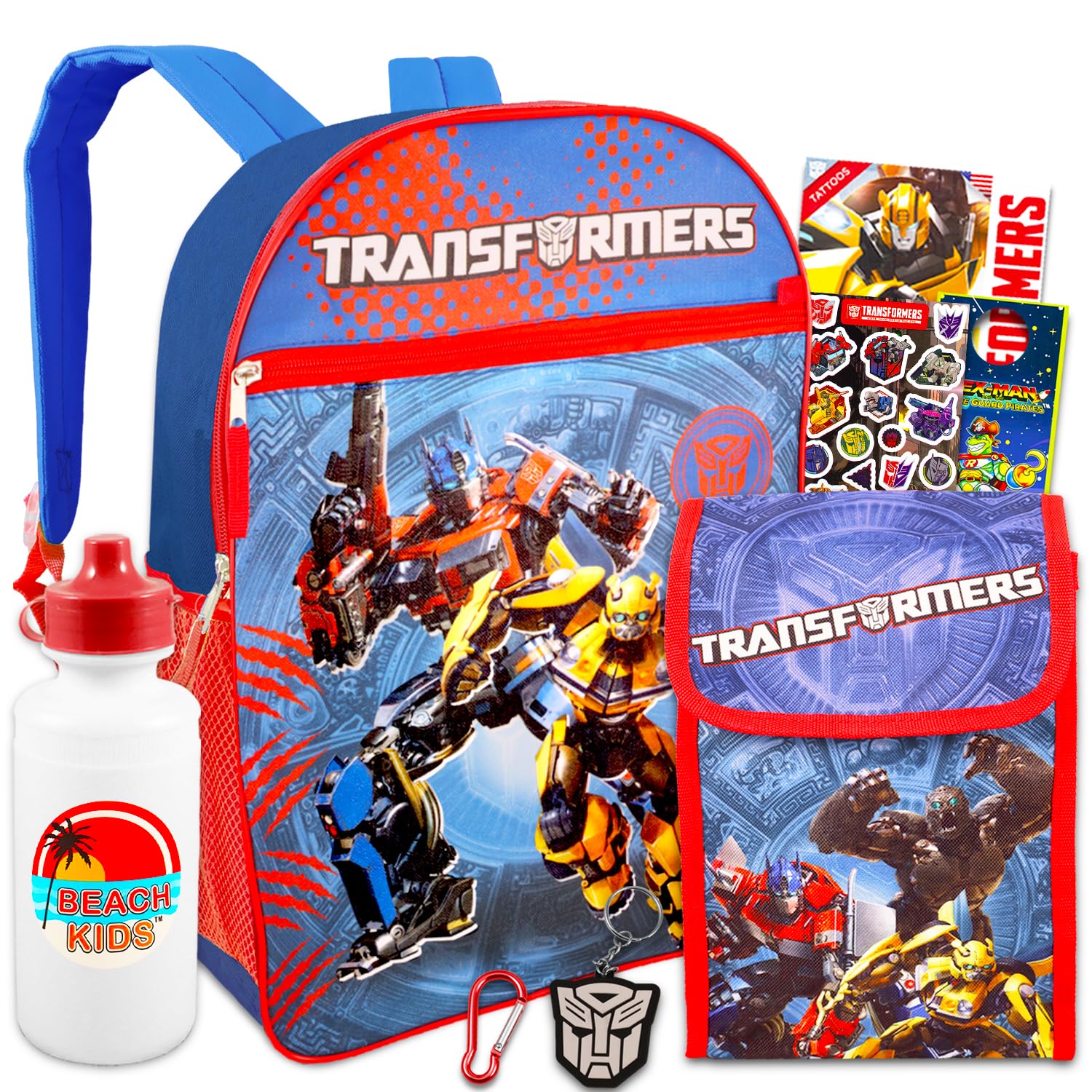 Transformers Backpack Set for Boys - 15
