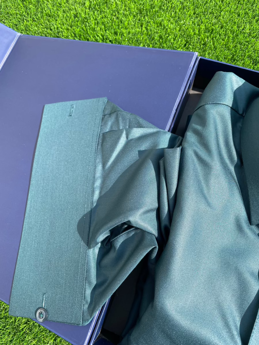 Men's Turquoise Majesty Qatari Thobe - Premium Traditional Arabic Robe for Special Occasions & Cultural Events