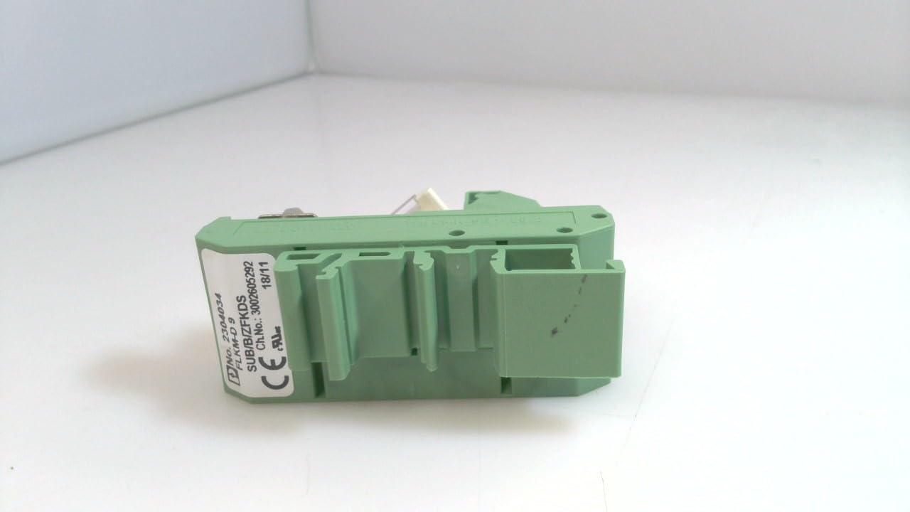 Phoenix 2304034 Spring Connection Interface Module Terminal Blocks - DIN Rail Mount for Industrial Automation & Control Systems