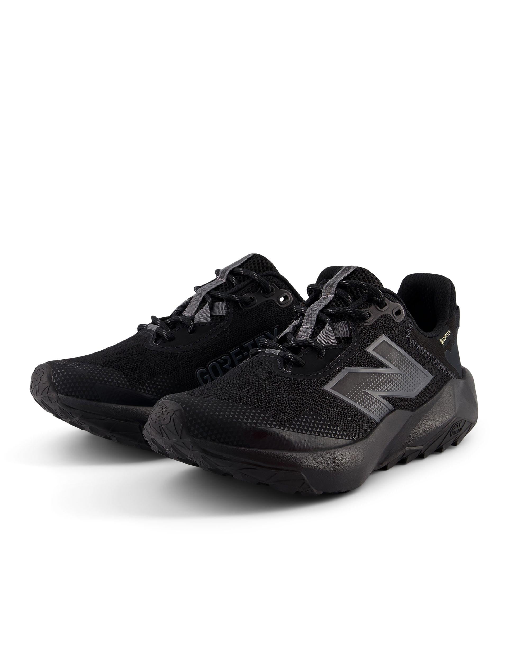 DynaSoft Nitrel v6 Gore-Tex Waterproof Hiking Shoes for Men & Women - Black | Lightweight & Durable Outdoor Footwear for Trail Running, Camping & Backpacking