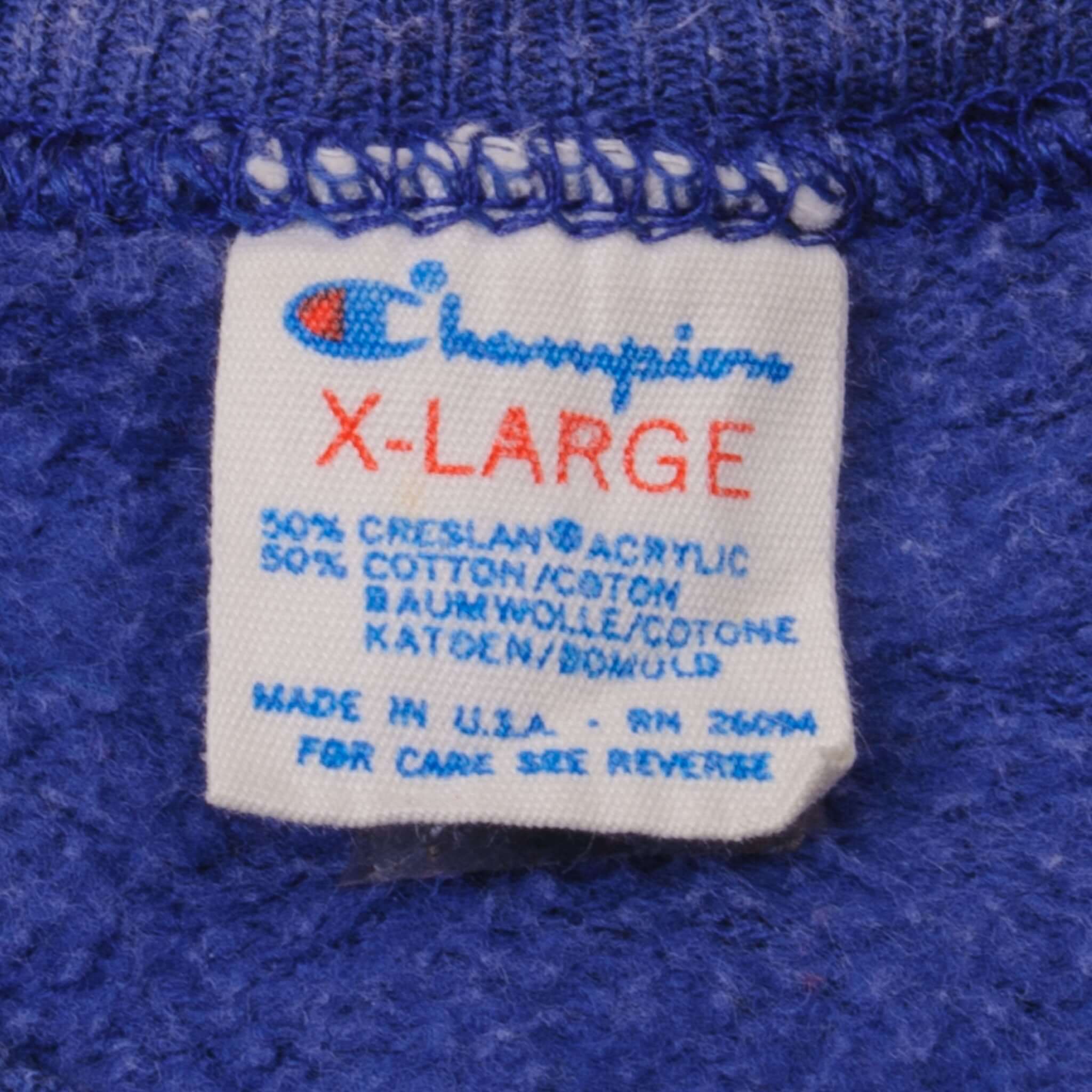 Vintage Champion NFL Buffalo Bills Sweatshirt 1980s XL Made in USA - Retro Football Fan Gift & Game Day Outfit