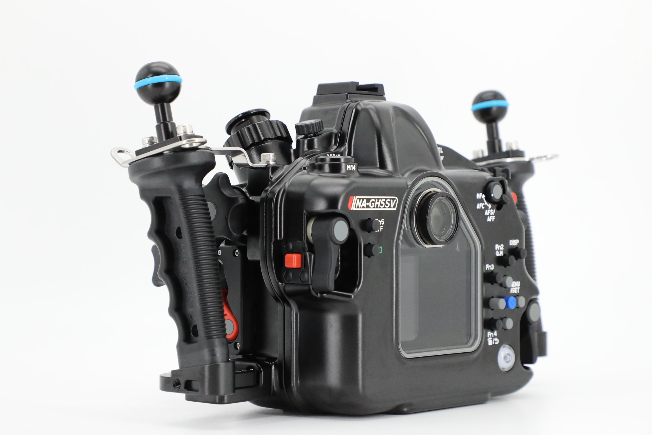 Waterproof Underwater Housing for Panasonic Lumix GH5/GH5S/GH5II Cameras - HDMI 2.0 Support - Ideal for Scuba Diving, Snorkeling & Underwater Photography