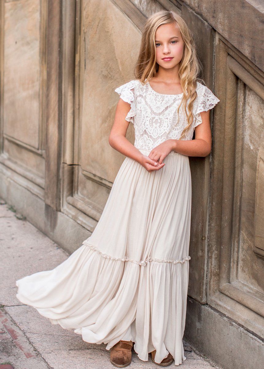 Elegant Cream Macy Dress for Women - Perfect for Weddings, Parties & Special Occasions