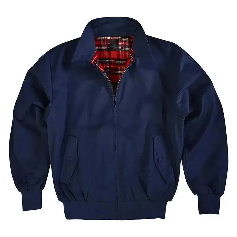 Premium Men's Harrington Jacket - Classic Lightweight Windbreaker for Casual & Smart Outfits | Perfect for Spring, Fall & Travel