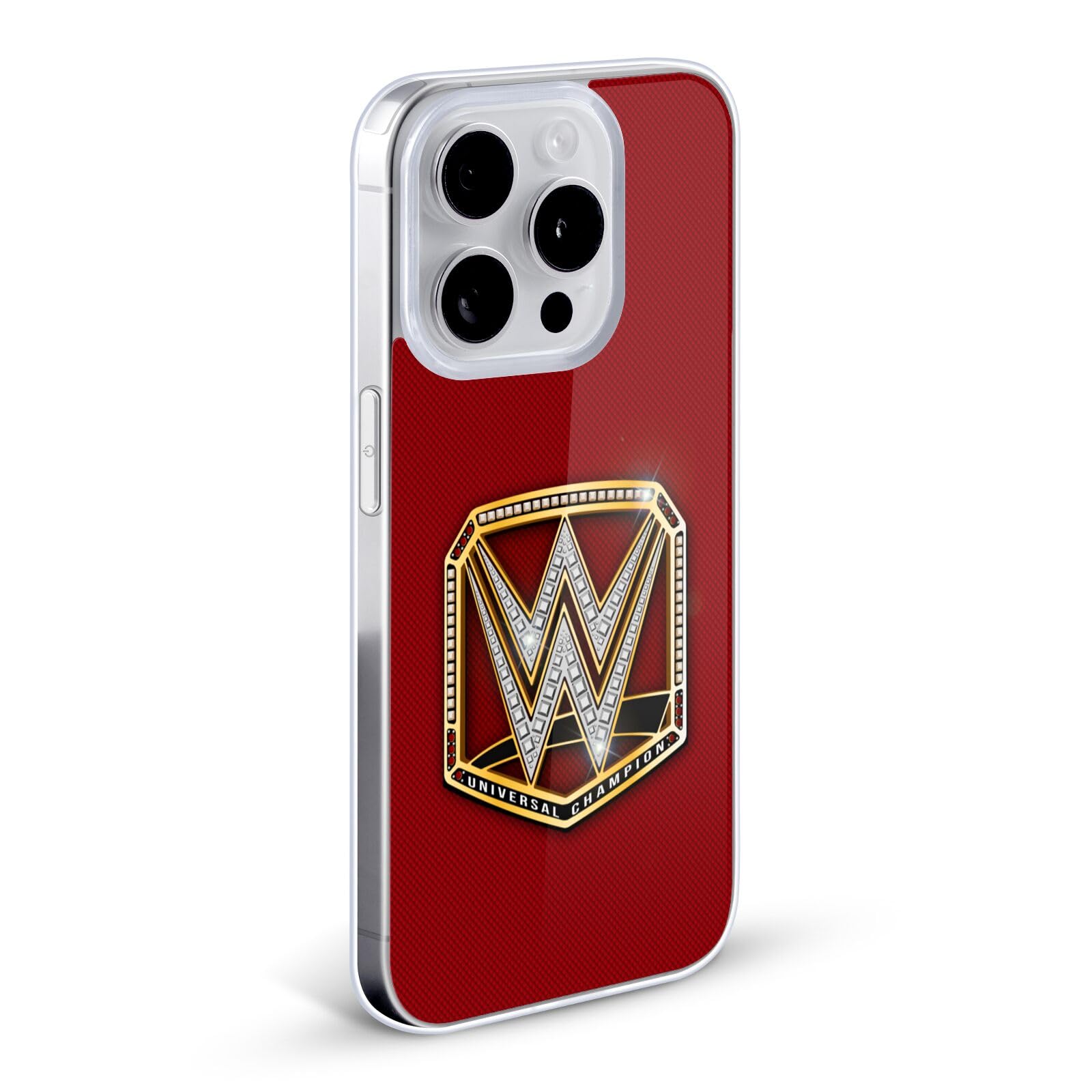 Official WWE Universal Champion Title Belt Soft Gel Case for Apple iPhone 11 Pro Max - Durable Protection with Licensed Design - Perfect for Wrestling Fans & iPhone Protection