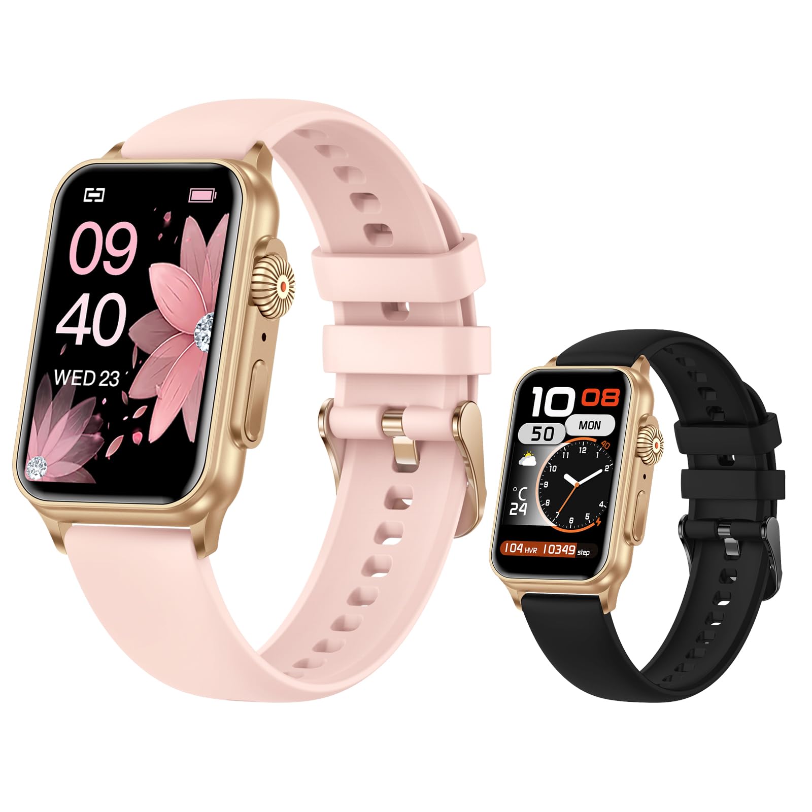 Smart Fitness Tracker Watch for Men & Women - Alexa Built-in, 1.57