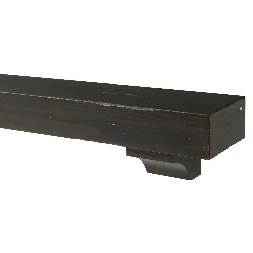 Shenandoah Wood Fireplace Mantel Shelf - Handcrafted Solid Wood Mantel for Fireplace Decor - Perfect for Living Room, Bedroom, or Rustic Home Decor
