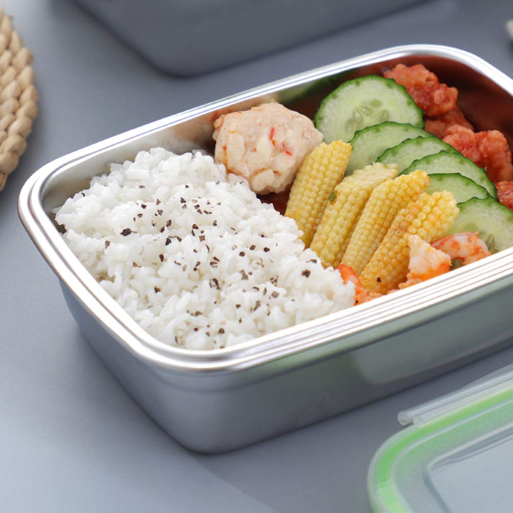 850ml Stainless Steel Leakproof Bento Lunch Box - Sealing Food Storage Container for Hot Meals | Perfect for Office Lunch, School, Picnics & Outdoor Activities