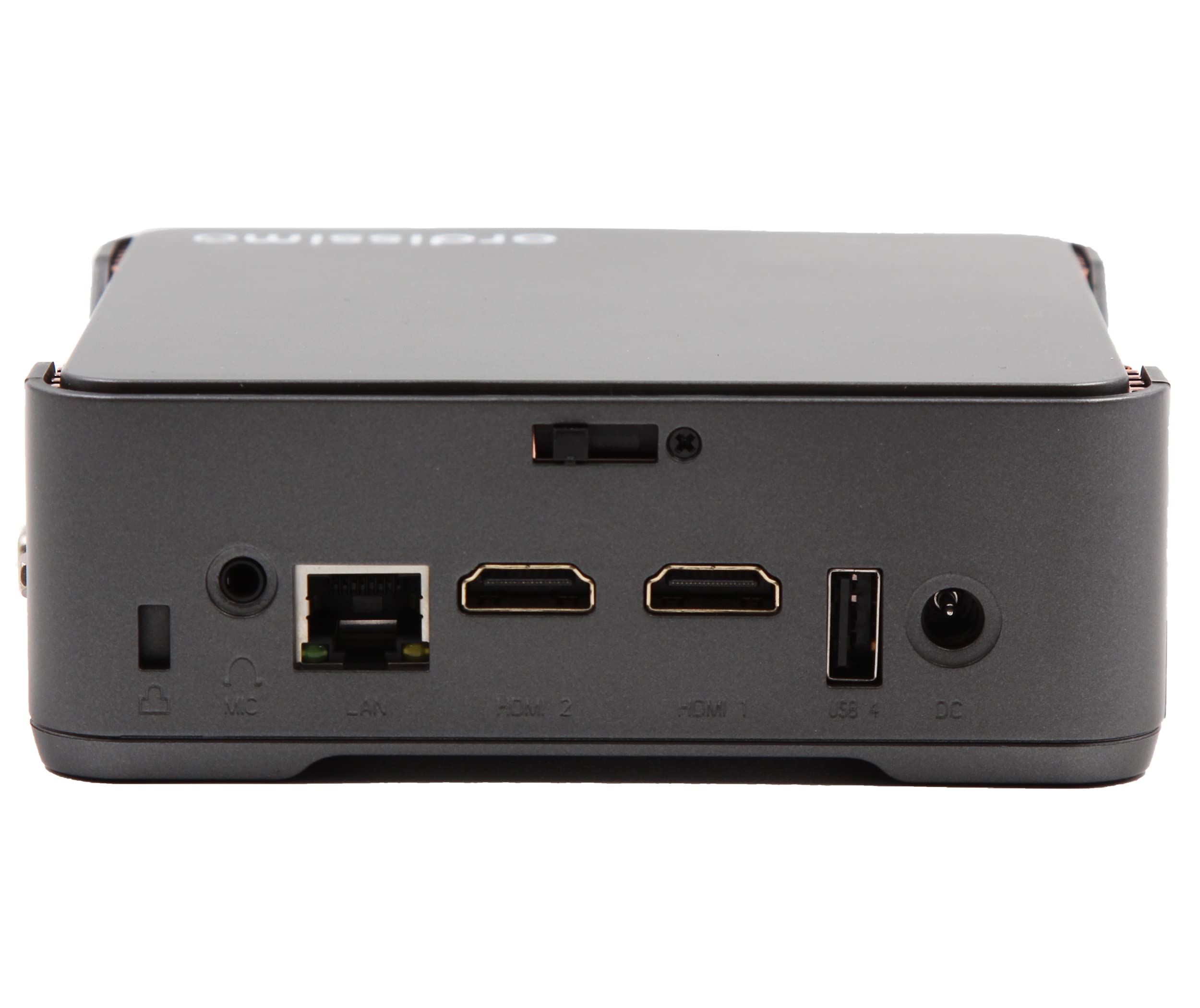 Ordissimo Mini Desktop PC Luna 2 - User Friendly Computer with Intuitive Interface & Simplified Keyboard - Compatible with All Screens - Includes Wireless Mouse - Energy Efficient for Home Office & Personal Use - Perfect for Remote Work, Online Learning & Small Business - Black
