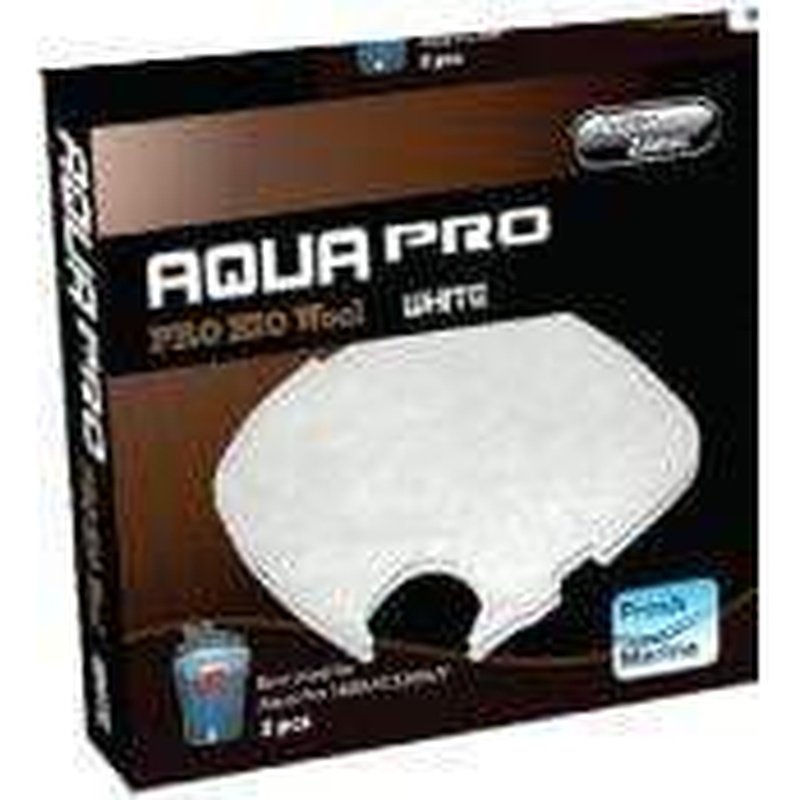 Aqua Pro Bioscape Tropic Canister Filter 1800/2200 with White Bio Wool - 2 Pack for Freshwater & Saltwater Aquariums - Perfect for Fish Tanks, Aquatic Plants, and Marine Life Filtration Systems