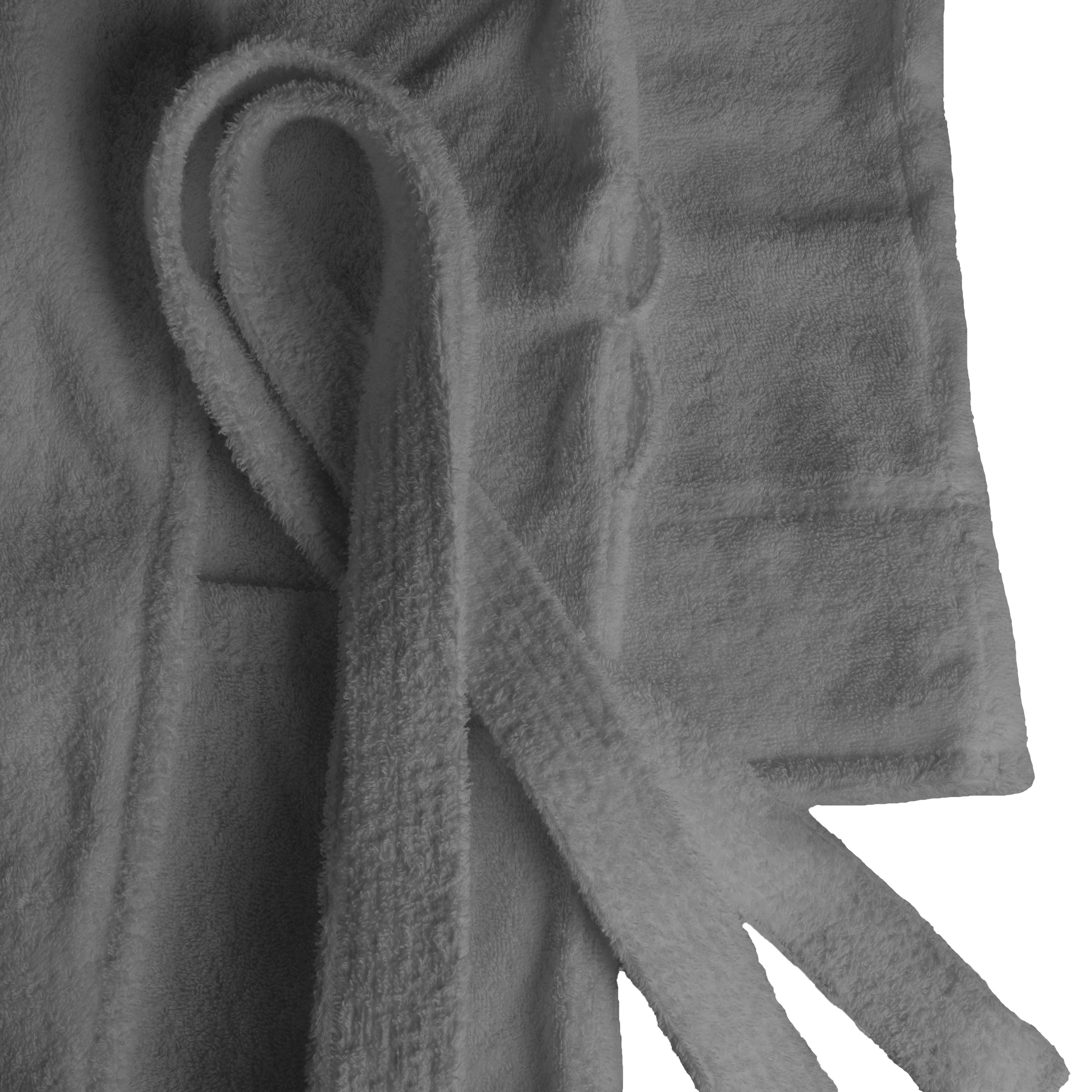Premium Turkish Cotton Bathrobe for Men - Soft & Absorbent Classic Robe with Adjustable Belt - Perfect for Spa, Home Relaxation & Hotel Luxury