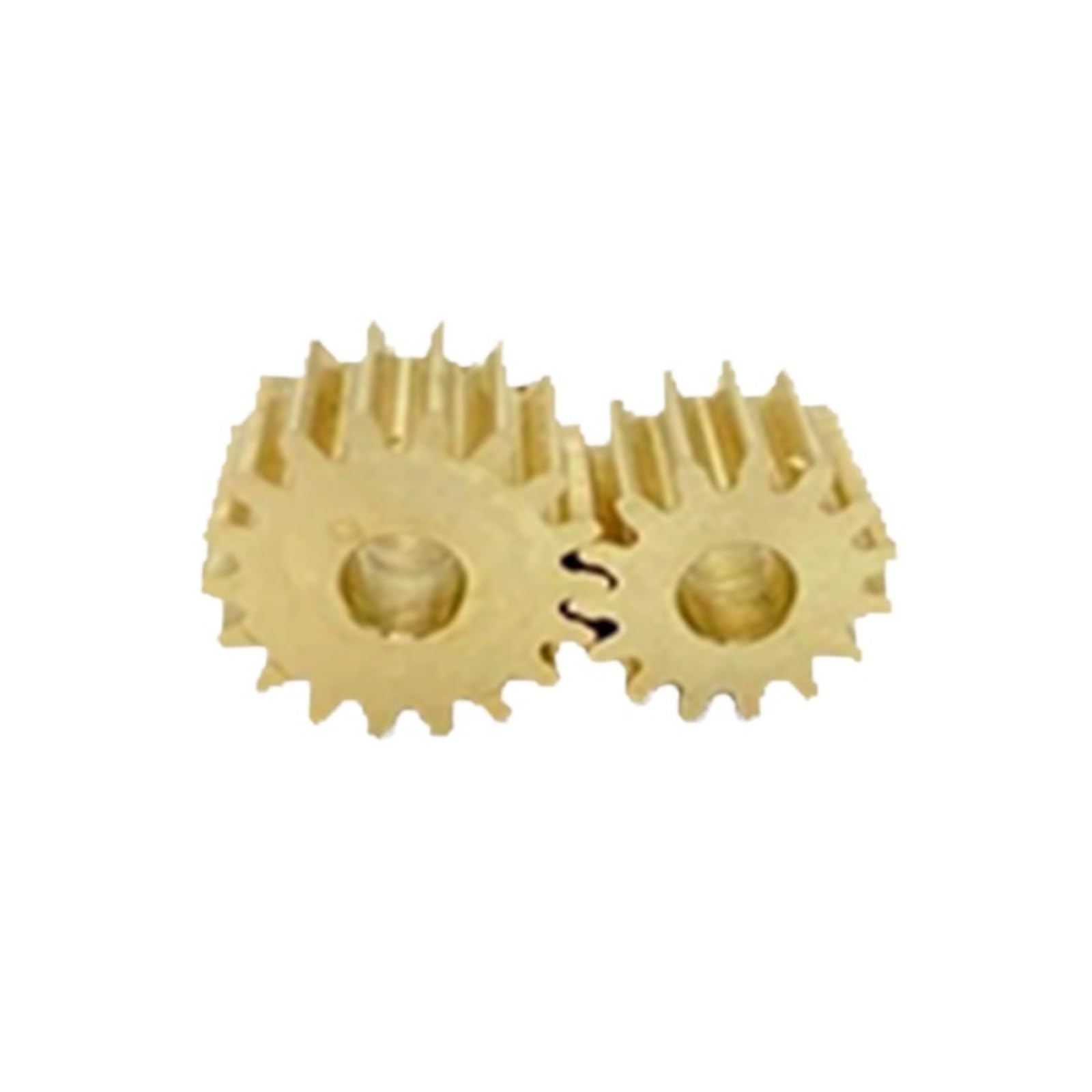10-Piece 0.25 Module CNC Machined Copper Spur Gears (9-20 Teeth) - 1.48mm Hole, 3mm Thickness - Perfect for Robotics, RC Cars, 3D Printers & DIY Mechanical Projects