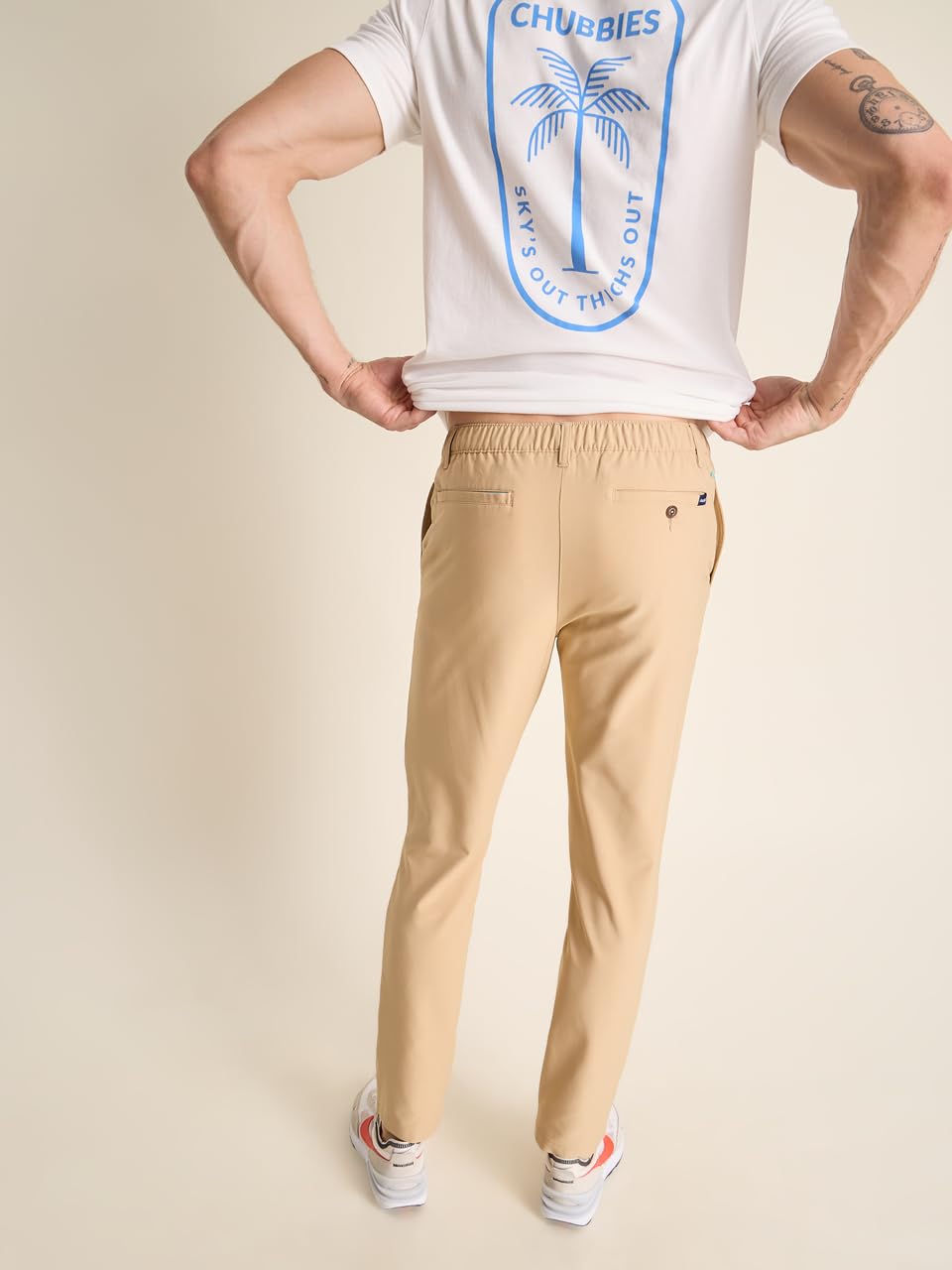 Chubbies Men's Stretch Chino Pants - Wrinkle Resistant Comfort with 30