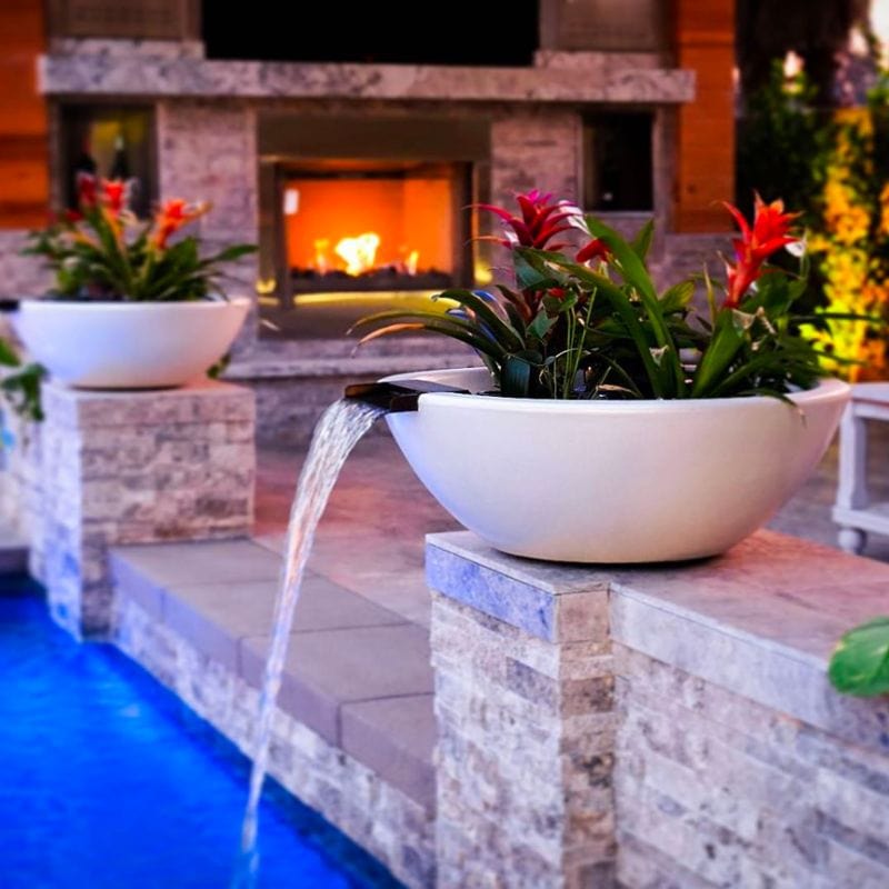 Sedona Planter Bowl with Water - Self-Watering Plant Pot for Indoor Plants, Succulents & Herbs - Perfect for Home, Office & Garden Decor