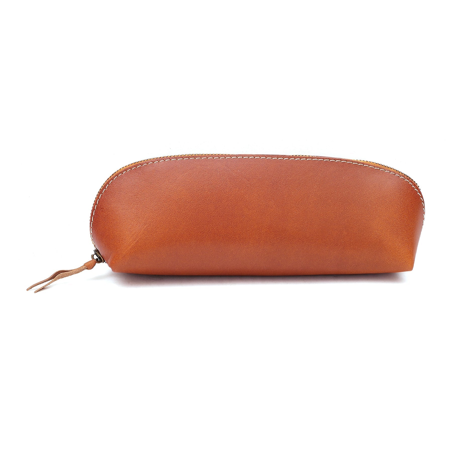 Handmade Unisex Leather Glasses Case & Pen Holder - Premium Eyewear and Writing Accessories Organizer for Travel, Office, and Daily Use
