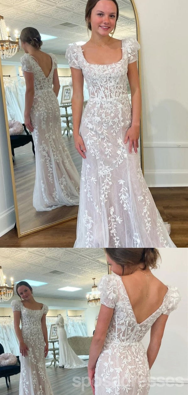 Elegant Mermaid Square Neck Long Prom Dresses for Women - Formal Evening Gowns for Party, Homecoming, Wedding & Special Occasions - Style #13742