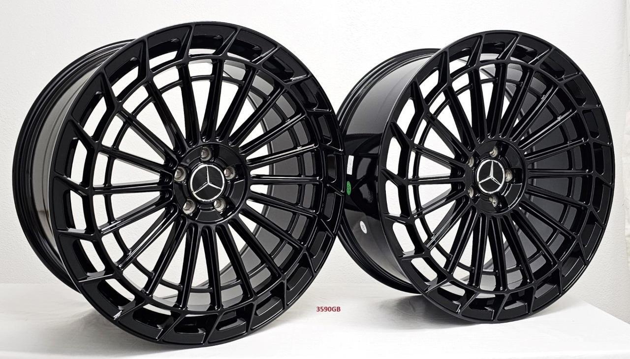 19x8/19x9 5x112 Mercedes C300 4MATIC Wheels - 19 Inch Alloy Rims for 2015 & Up Models - Perfect for Luxury Upgrades & Performance Driving