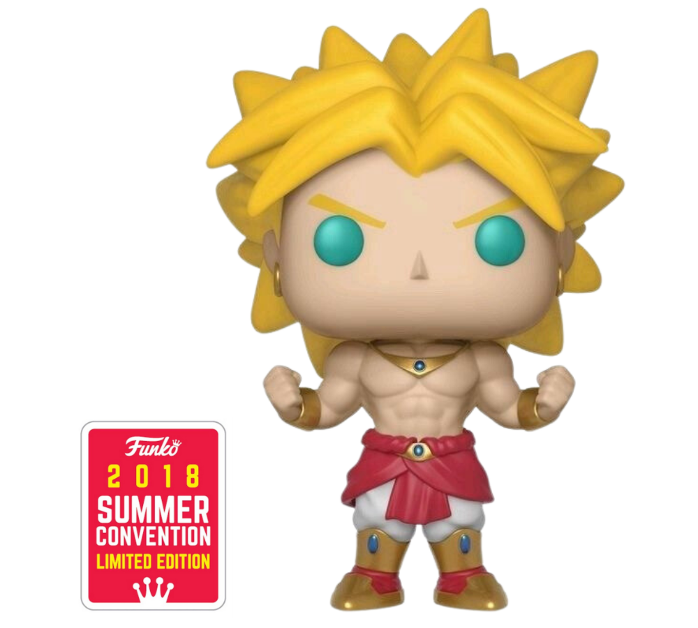 Dragon Ball Z Super Saiyan Broly Action Figure #402 - Summer Convention Exclusive Collectible for Anime Fans & Gift for DBZ Lovers