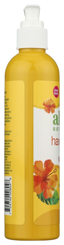 Alba Botanica Coconut Milk Facial Cleanser - 8 oz Hydrating Face Wash for Dry & Sensitive Skin - Cruelty-Free & Vegan - Multi-Pack for Daily Skincare Routine