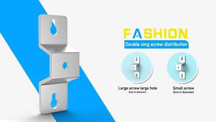 Universal iPad Wall Mount Holder - Adjustable 7.9 to 12 Inch Tablet Stand with 360° Rotation Bracket for Home, Office & Kitchen Use