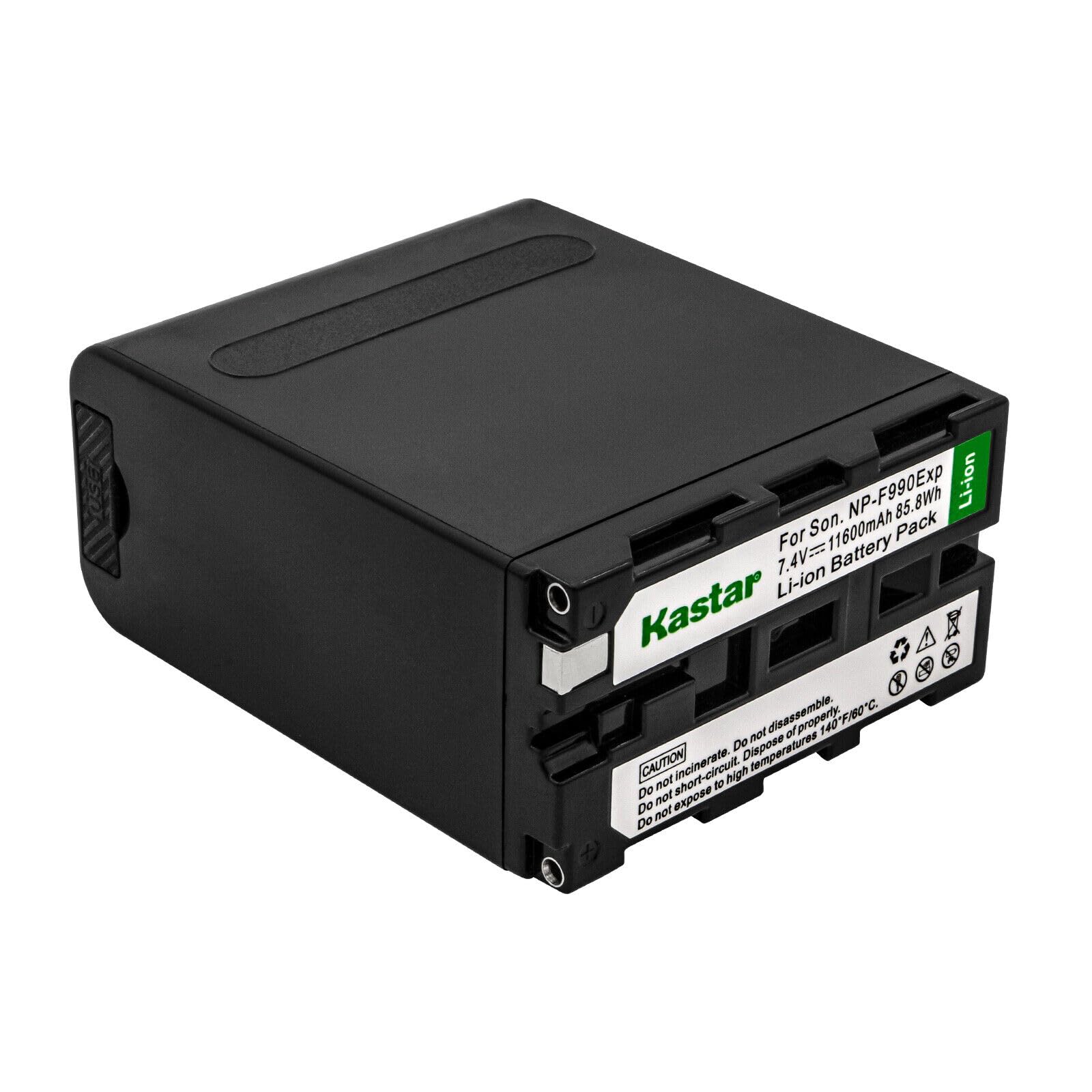 Kastar NP-F990EXP Battery 4-Pack - Compatible with Atomos Shogun Flame, Shogun Inferno, Ninja Inferno & Z Cam E2-F8 - Long-Lasting Replacement Battery for 8K Cinema Cameras & Recording Monitors - Perfect for Film Production, Live Streaming & Professional Videography