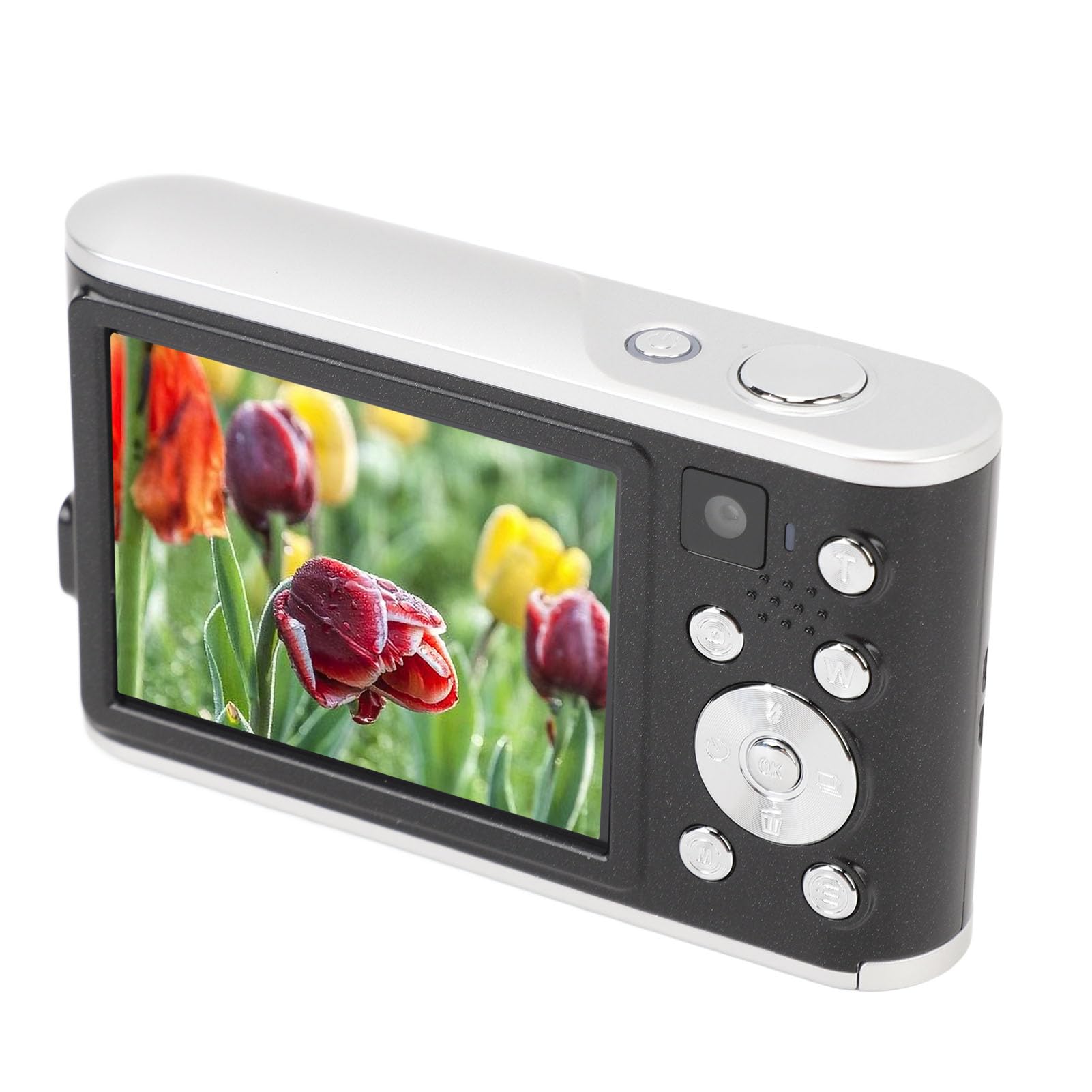 4K Digital Camera for Photography & Vlogging - 48MP Autofocus Compact Travel Camera with Dual Lens (Front & Rear), 16X Zoom - Perfect for Kids Selfie, Teens & Beginners - Ideal for Travel, YouTube Videos & Family Moments