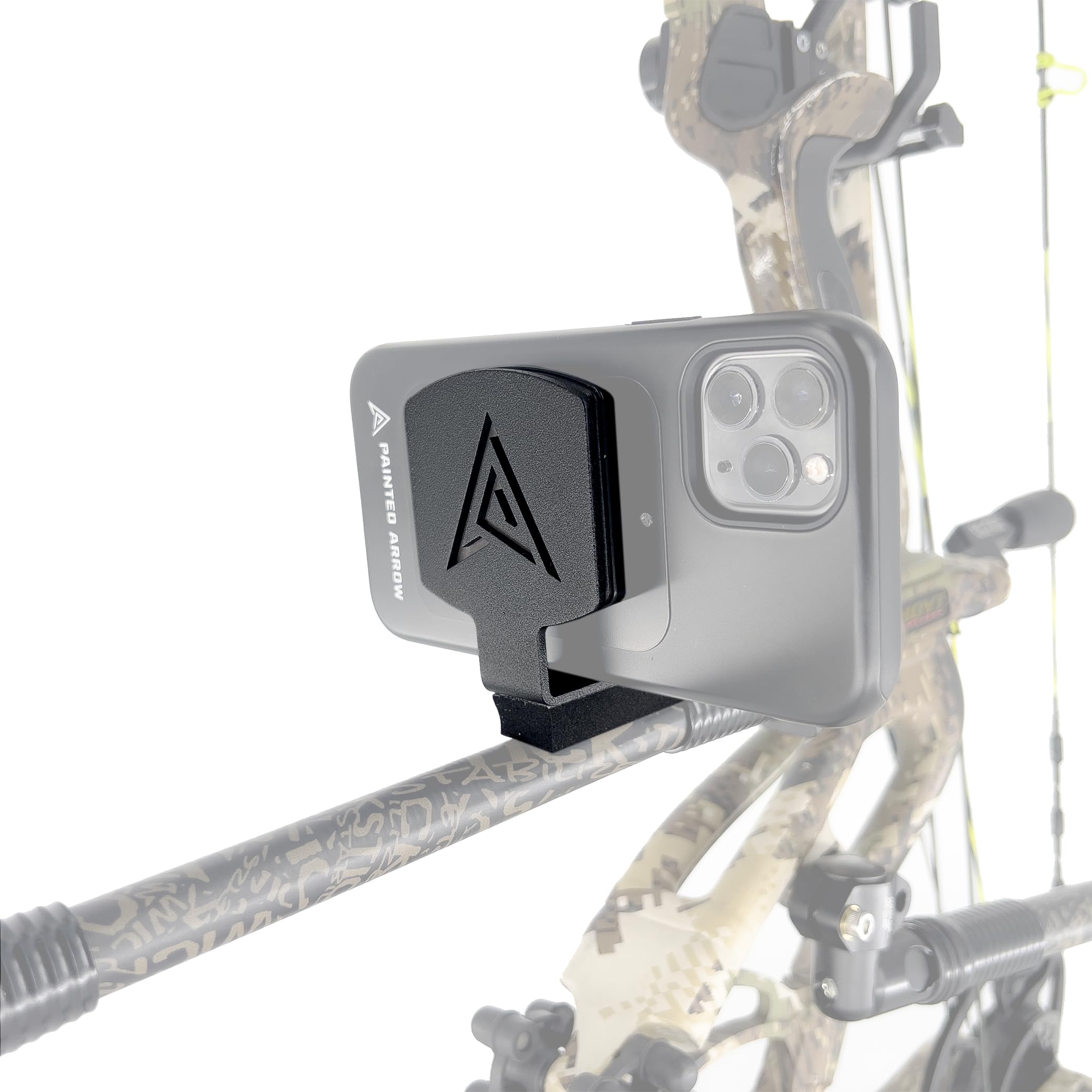 MAG-PRO Plus Magnetic Phone Mount for Compound Bow - Smartphone Holder for Hunting & Filming | Capture & Relive Your Hunting Adventures | Perfect for Bow Hunting & Outdoor Adventures