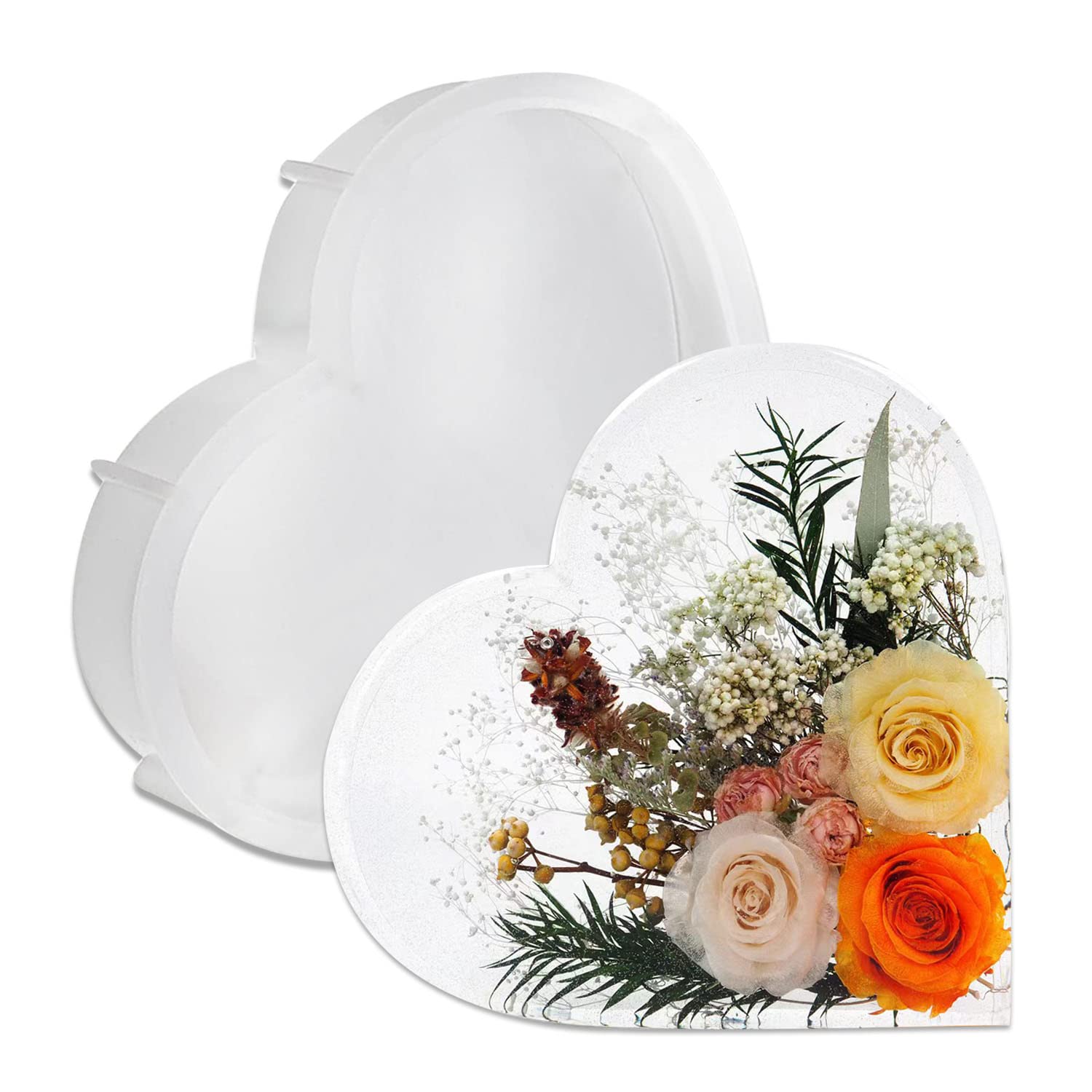 Premium Large Silicone Resin Molds 7.3