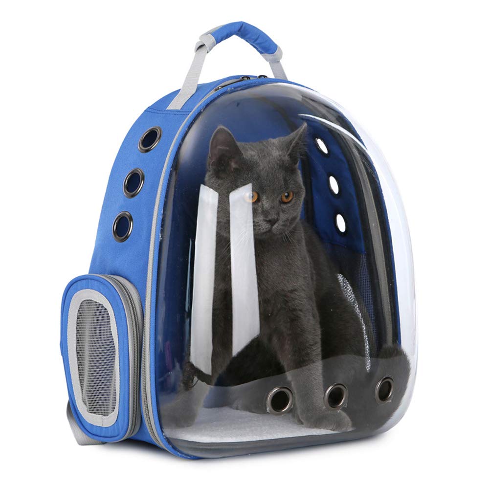 Pet Carrier Backpack for Cats & Dogs - Transparent Bubble Space Capsule Design, Airline Approved, Lightweight & Portable for Travel, Hiking, Walking, Outdoor Adventures | Perfect for Vet Visits, Road Trips & Daily Commutes