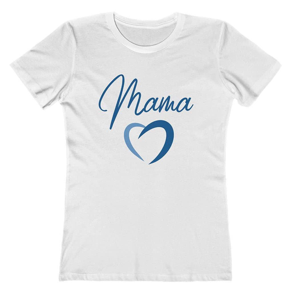 Best Mama Shirt for Women - Cute Mother's Day Gift Idea for Boy Moms - Comfortable & Stylish Mom T-Shirt - Perfect for Mother's Day Celebrations, Family Photos & Casual Outings