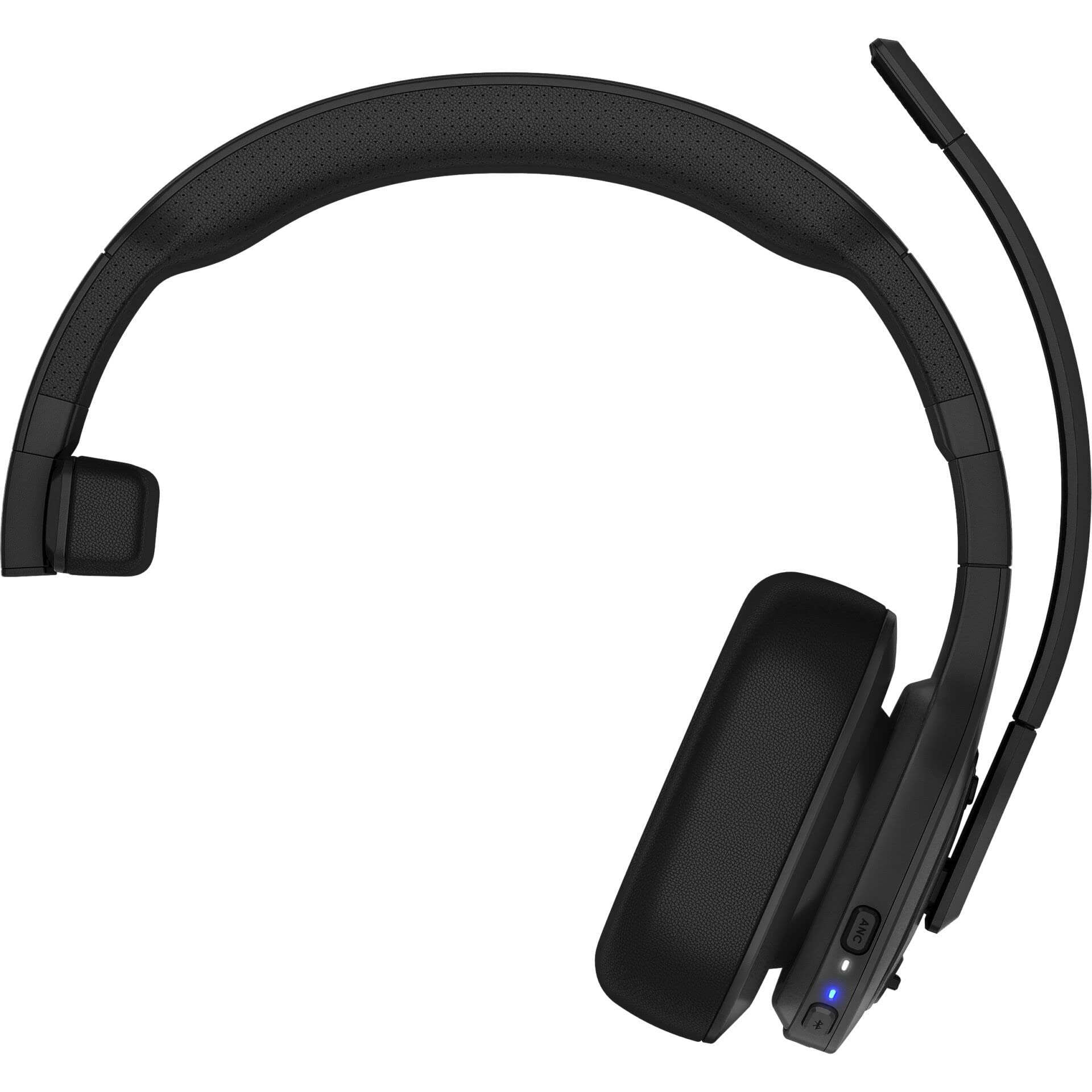 Garmin dēzl Headset 100 - Premium Single-Ear Trucking Headset with Active Noise Cancellation, Long Battery Life & Memory Foam Ear Pads - Perfect for Long-Haul Driving & Professional Truckers