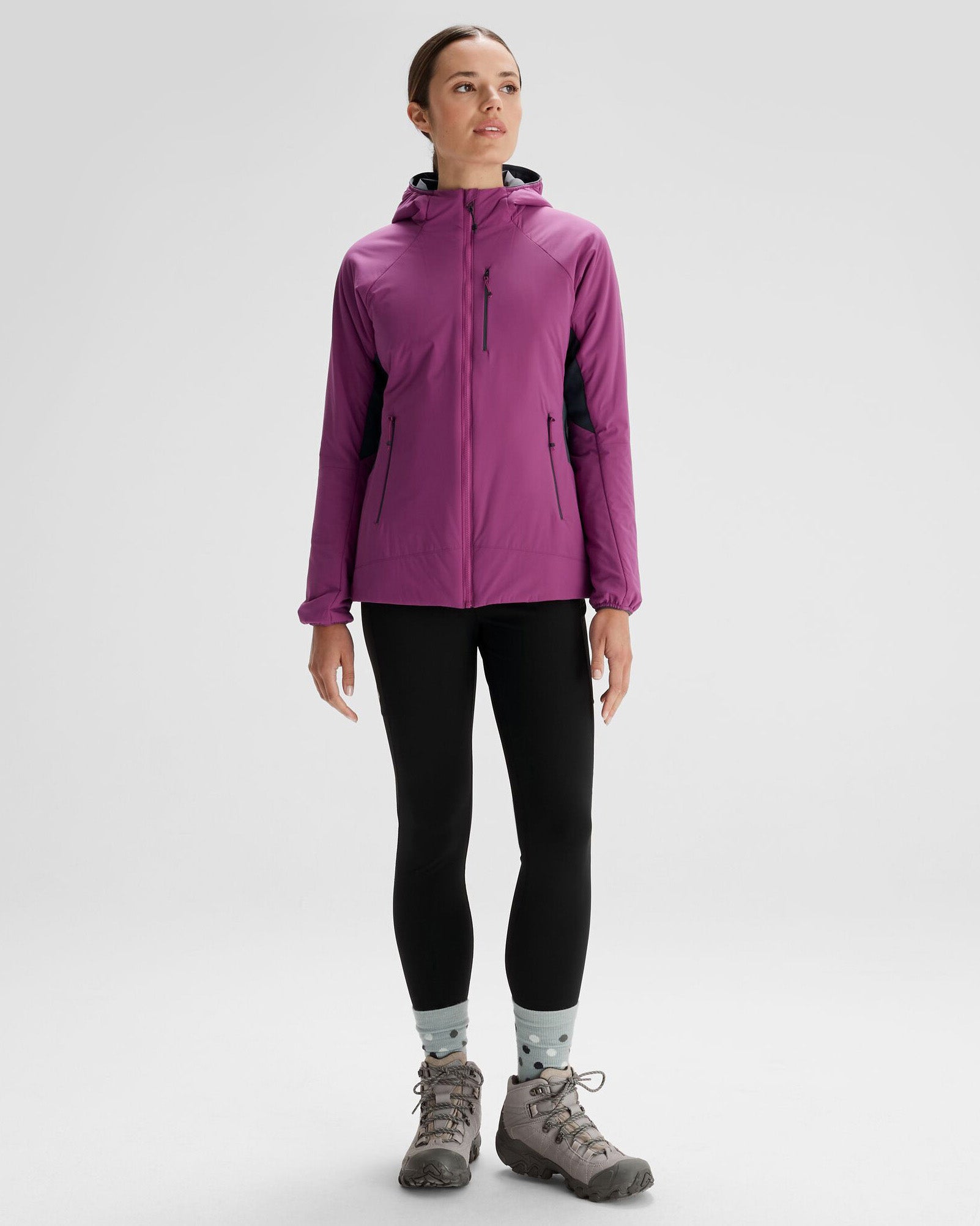 Women's Seeker PrimaLoft® Active Hooded Jacket - Lightweight Waterproof Winter Coat for Hiking & Outdoor Activities | Windproof Insulated Jacket for Cold Weather Adventures
