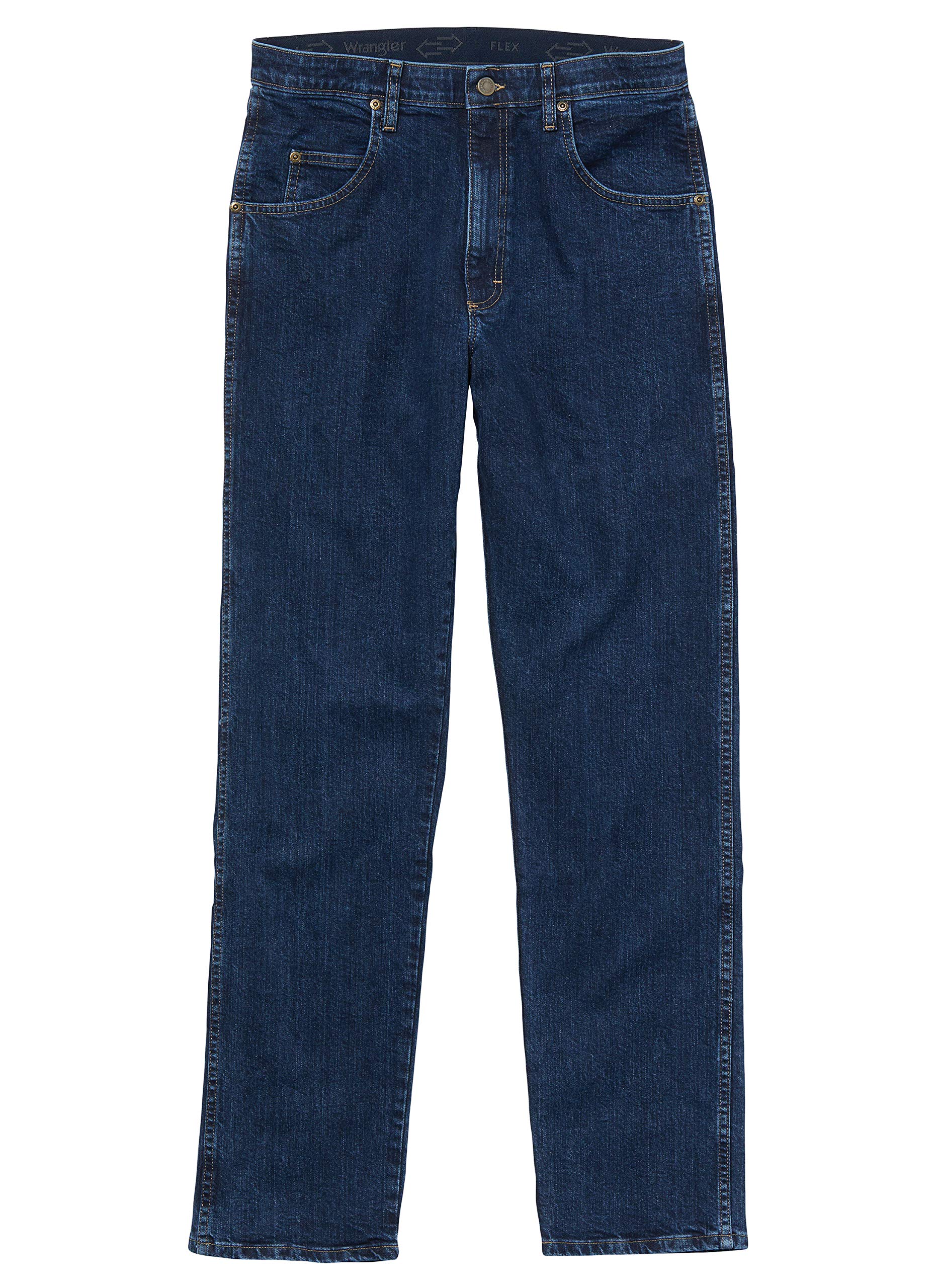Wrangler Men's Rugged Wear Performance Series Jean - Durable Stretch Denim Pants for Work, Outdoor & Casual Wear