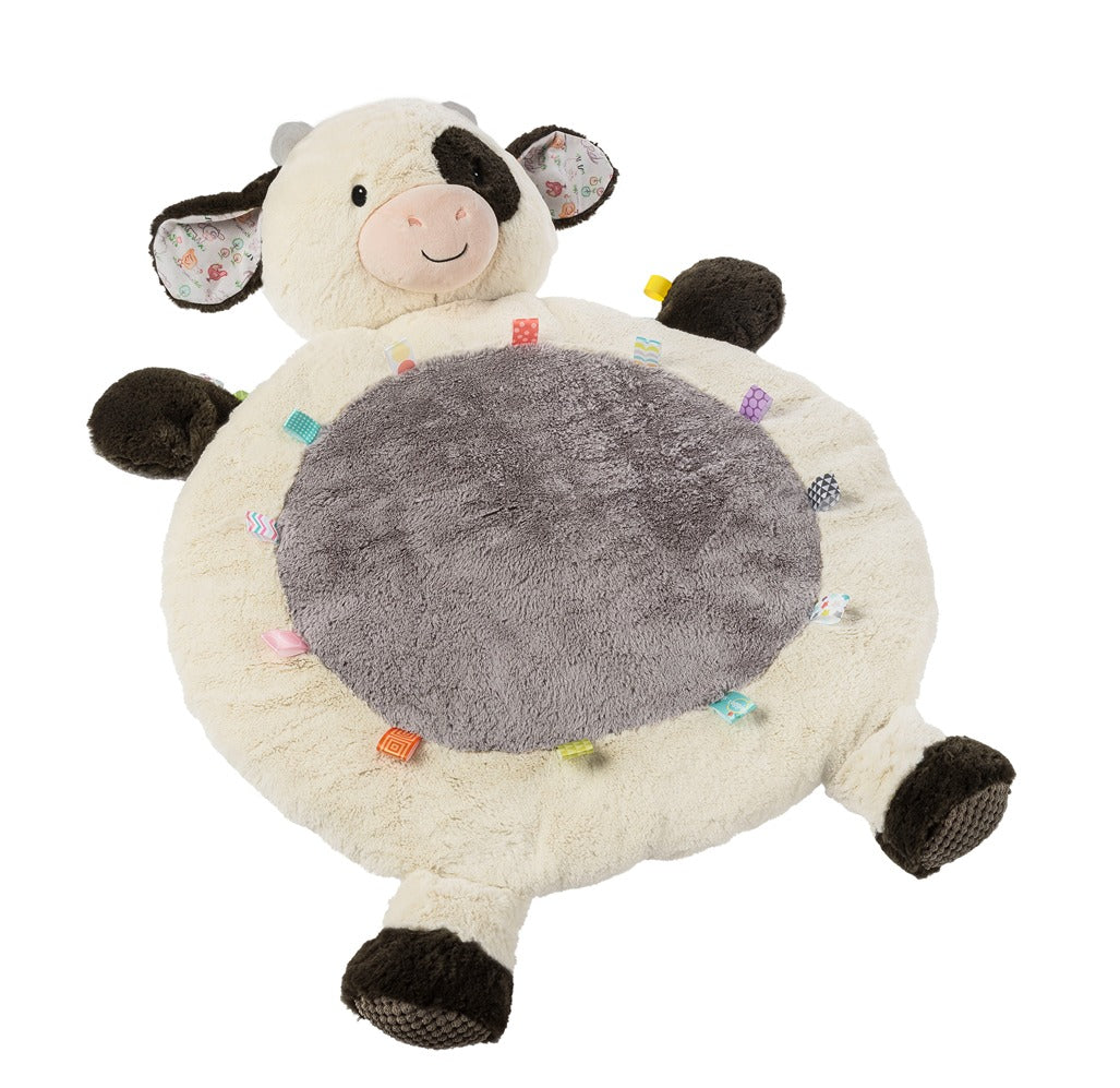 Mary Meyer Buttercup Cow Baby Play Mat - Soft, Non-Slip Nursery Floor Mat for Infants & Toddlers - Perfect for Crawling, Tummy Time & Playroom Decor