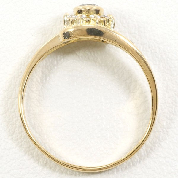 18K Yellow Gold Diamond Ring for Women - Elegant Solitaire Engagement & Wedding Band - Perfect for Proposals, Anniversaries & Special Occasions