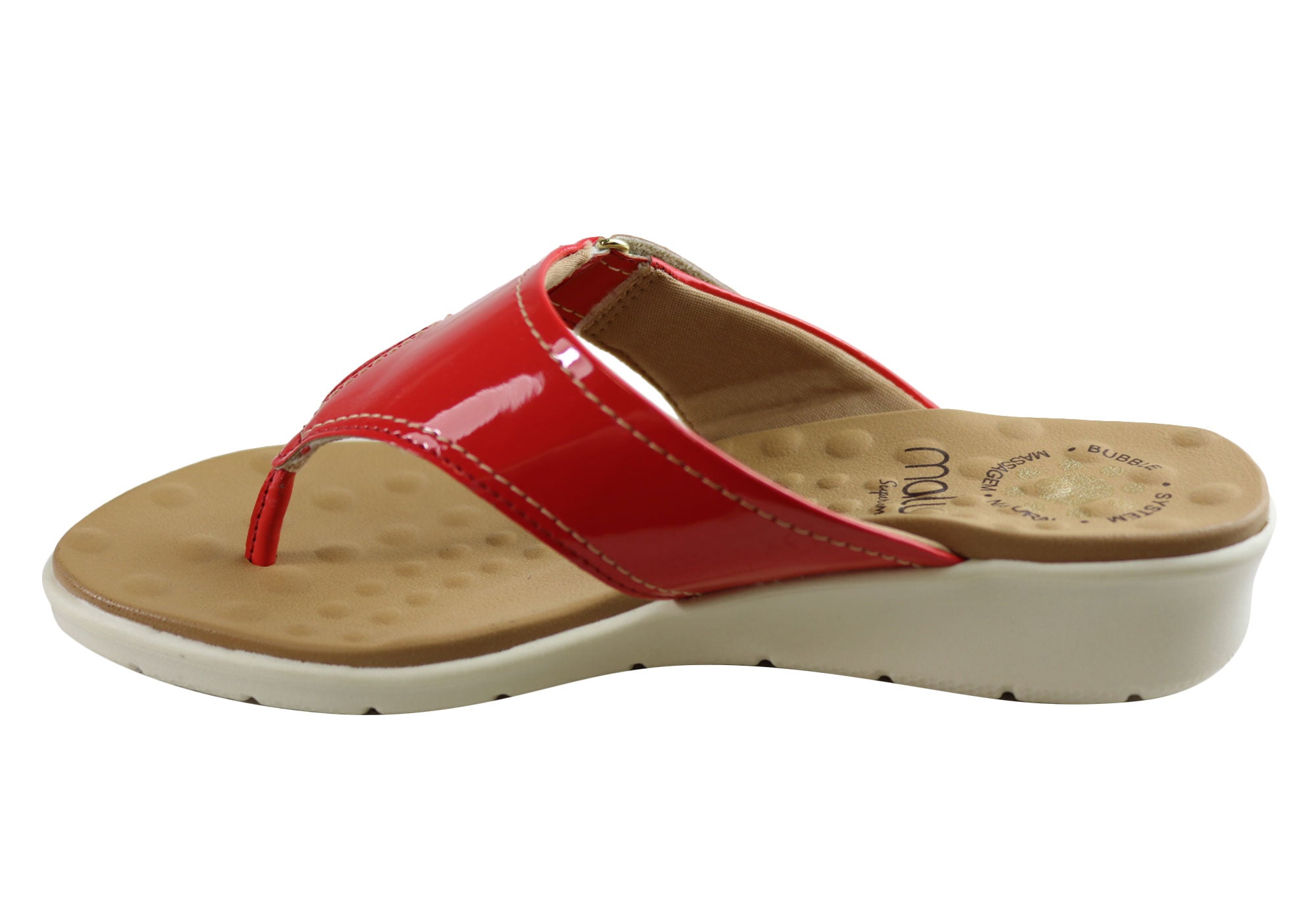 Malu Supercomfort Bronwyn Women's Comfort Thongs Sandals - Made in Brazil - Perfect for Beach, Pool & Summer Casual Wear